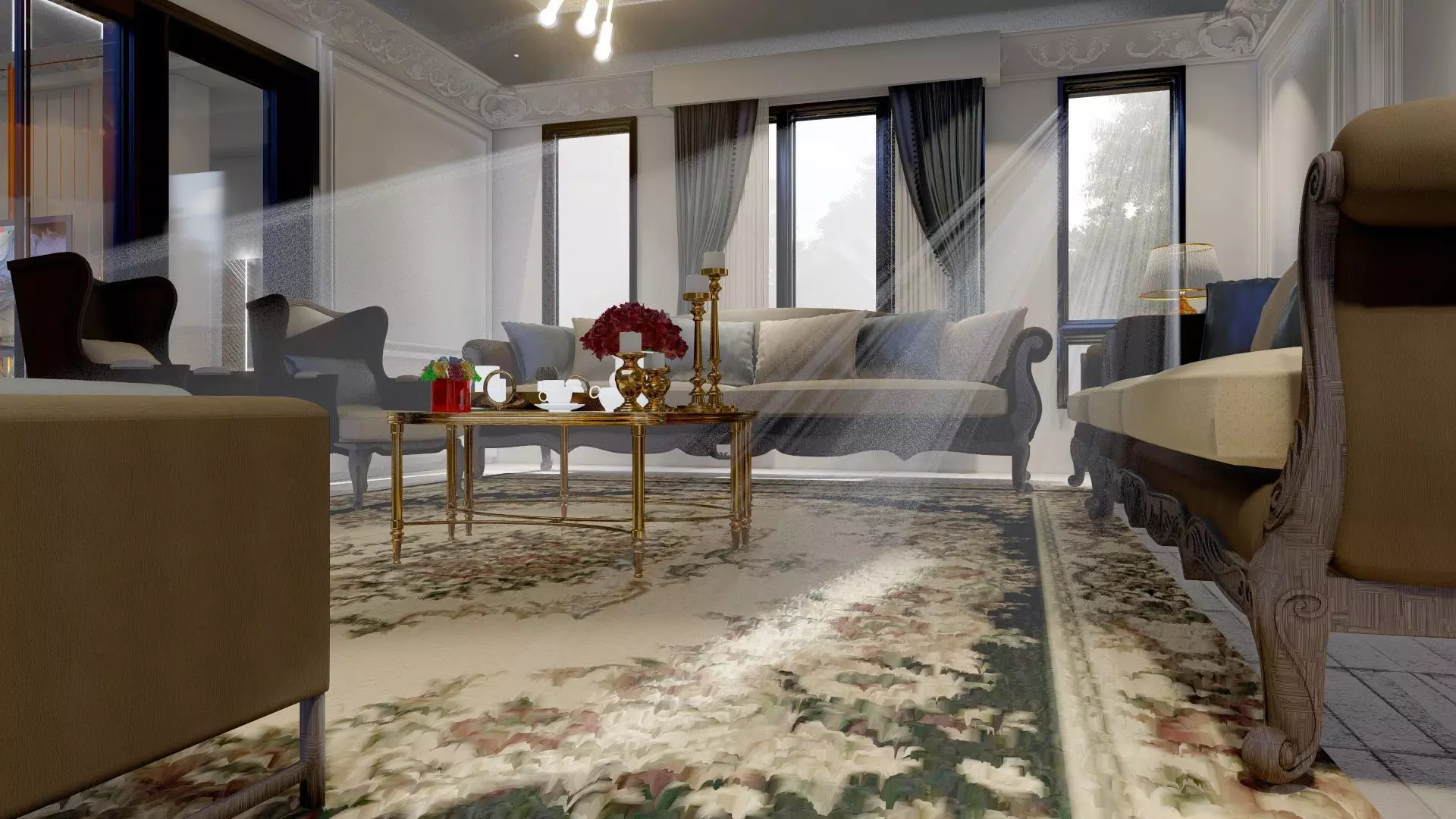 Interior design house 3D Model 3D model_1