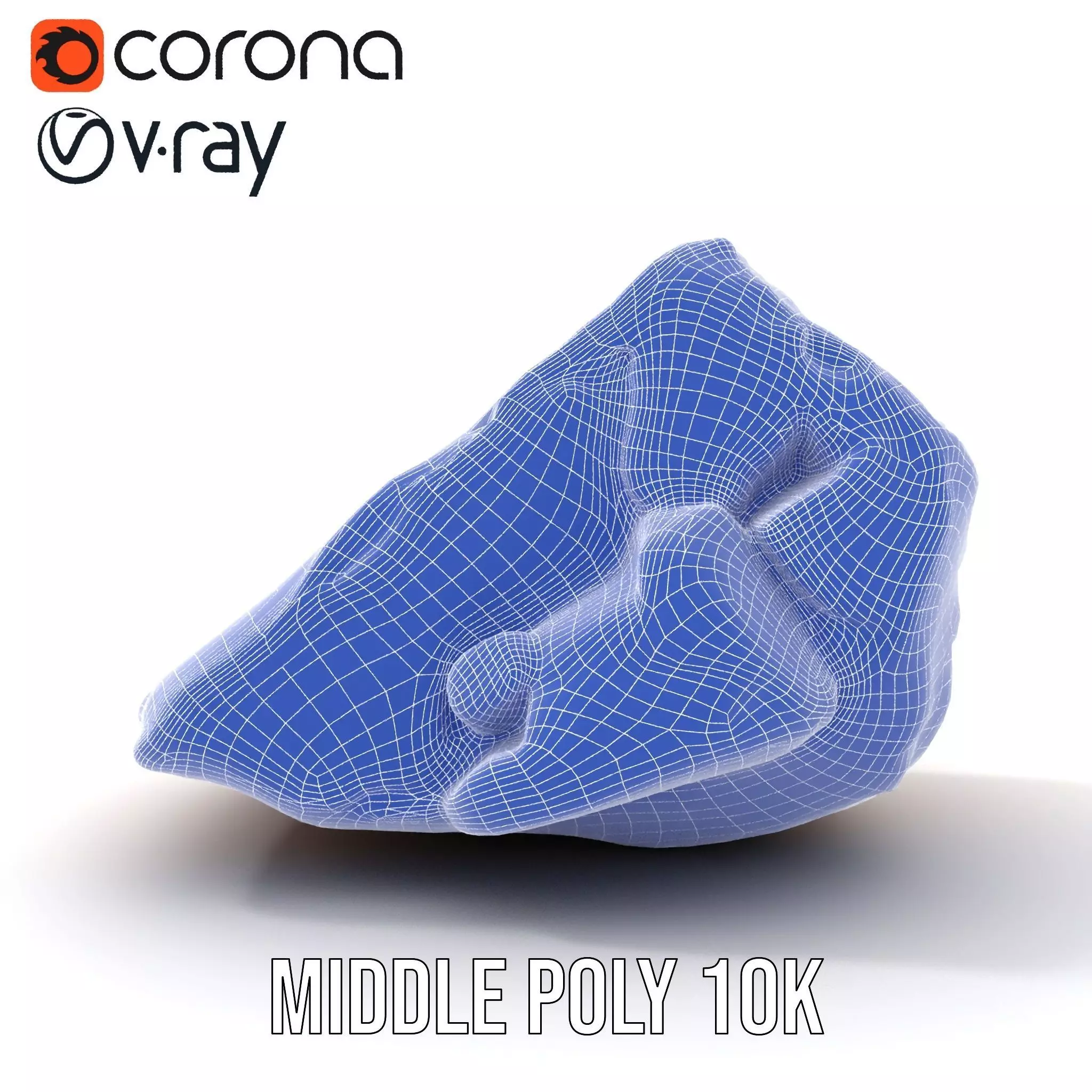 Rustic Clay Rock model pack Texture_18