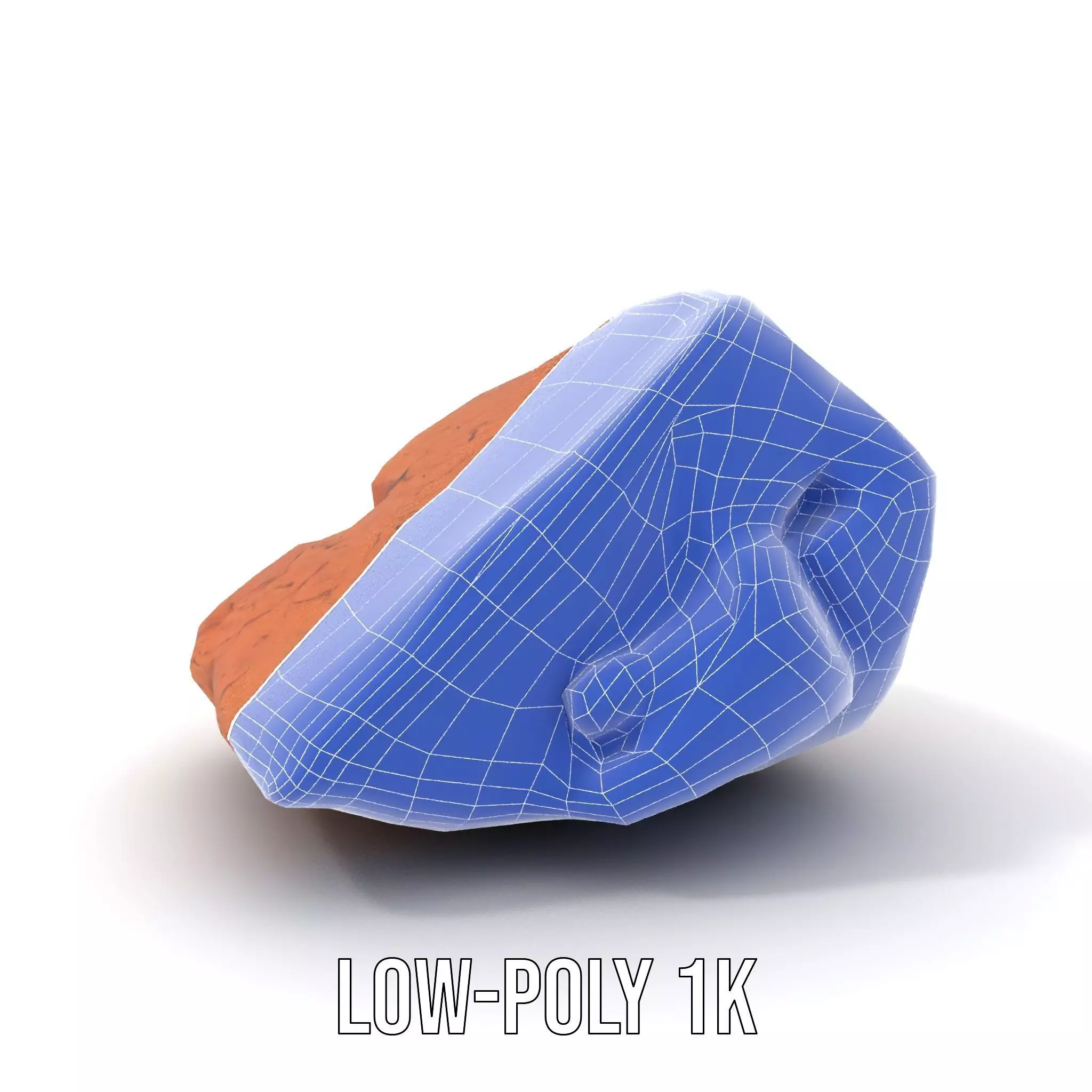 Rustic Clay Rock model pack Texture_17