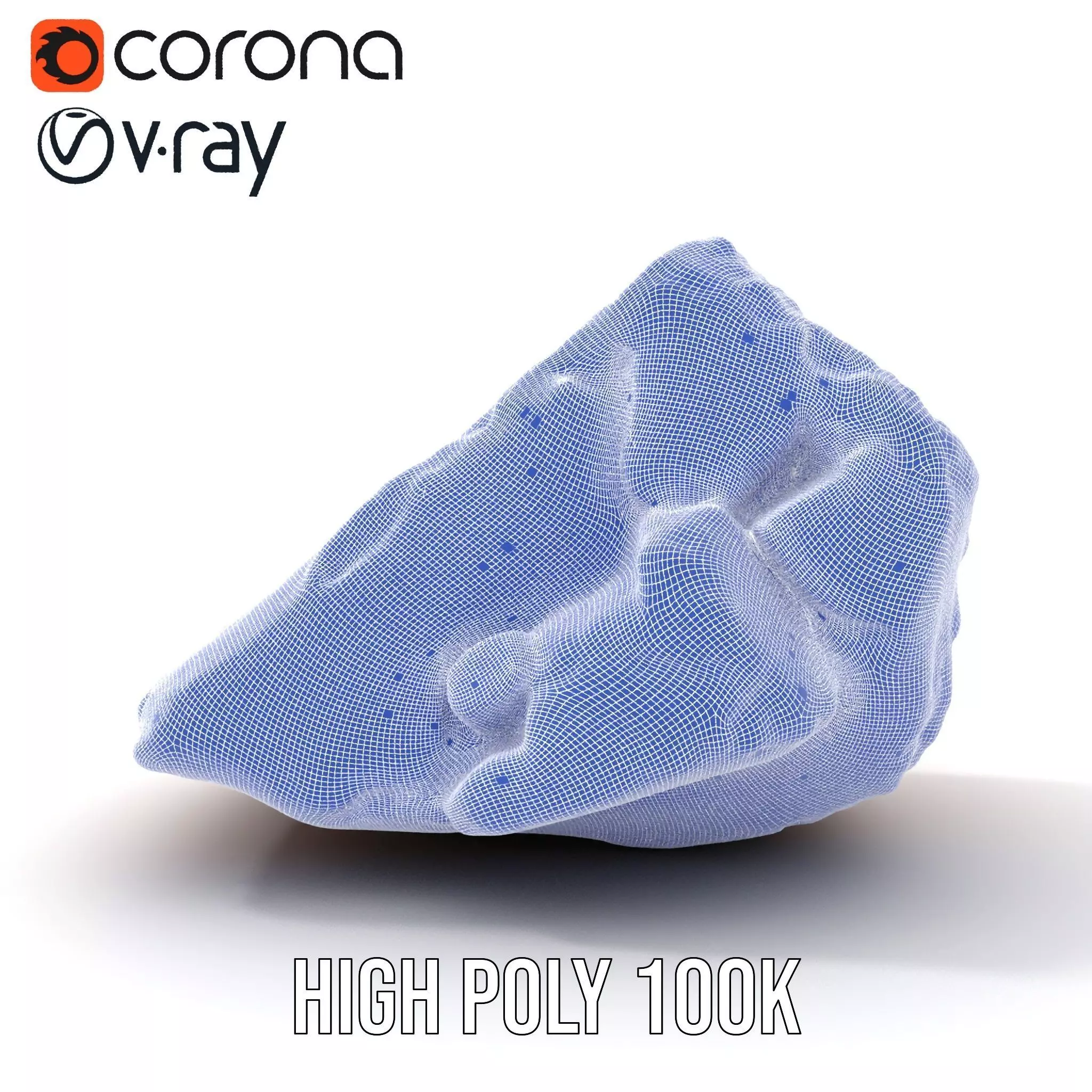 Rustic Clay Rock model pack Texture_28