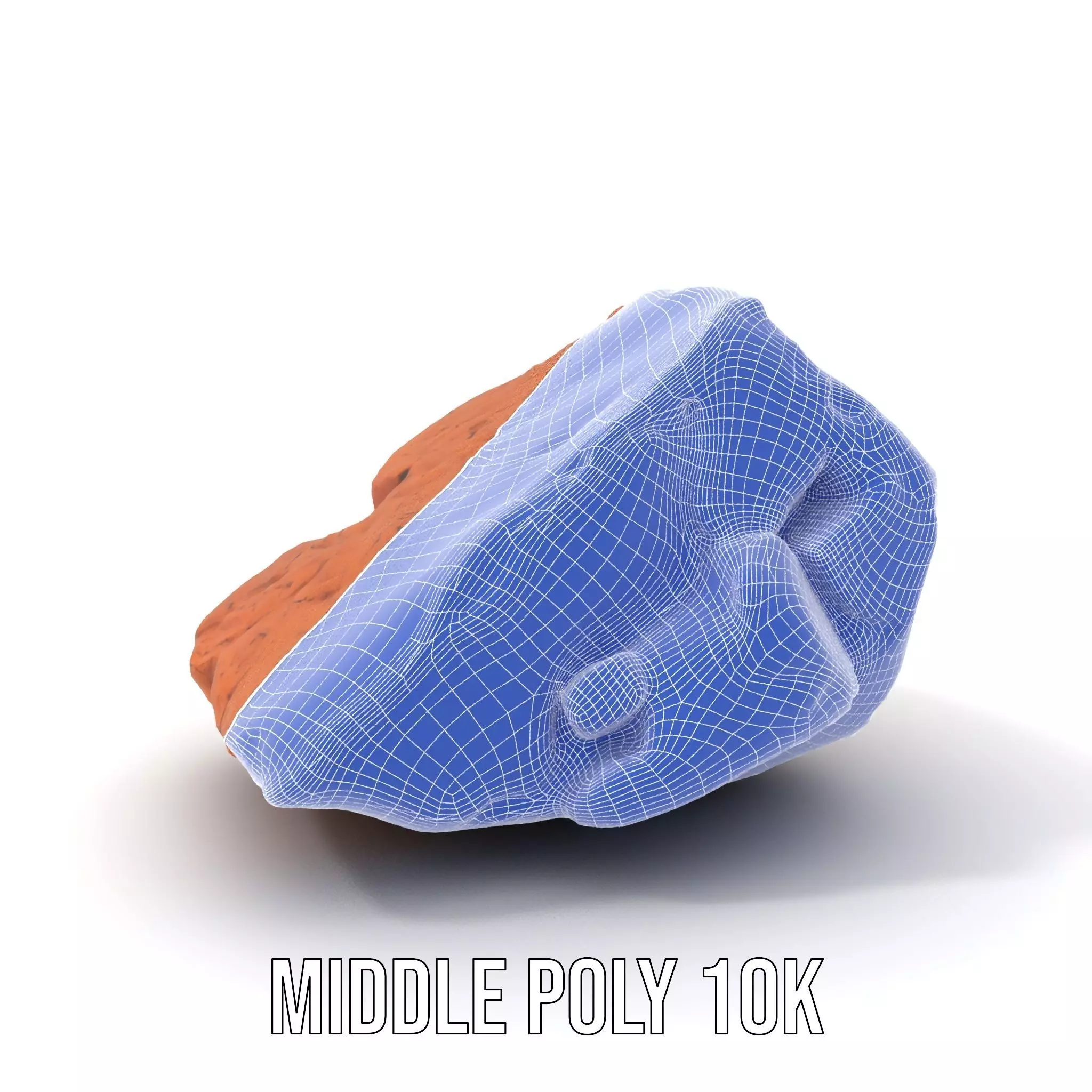 Rustic Clay Rock model pack Texture_23