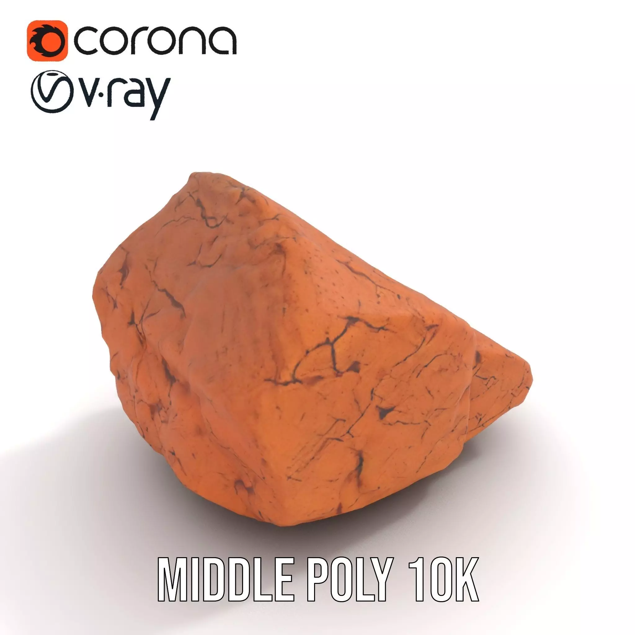 Rustic Clay Rock model pack Texture_5