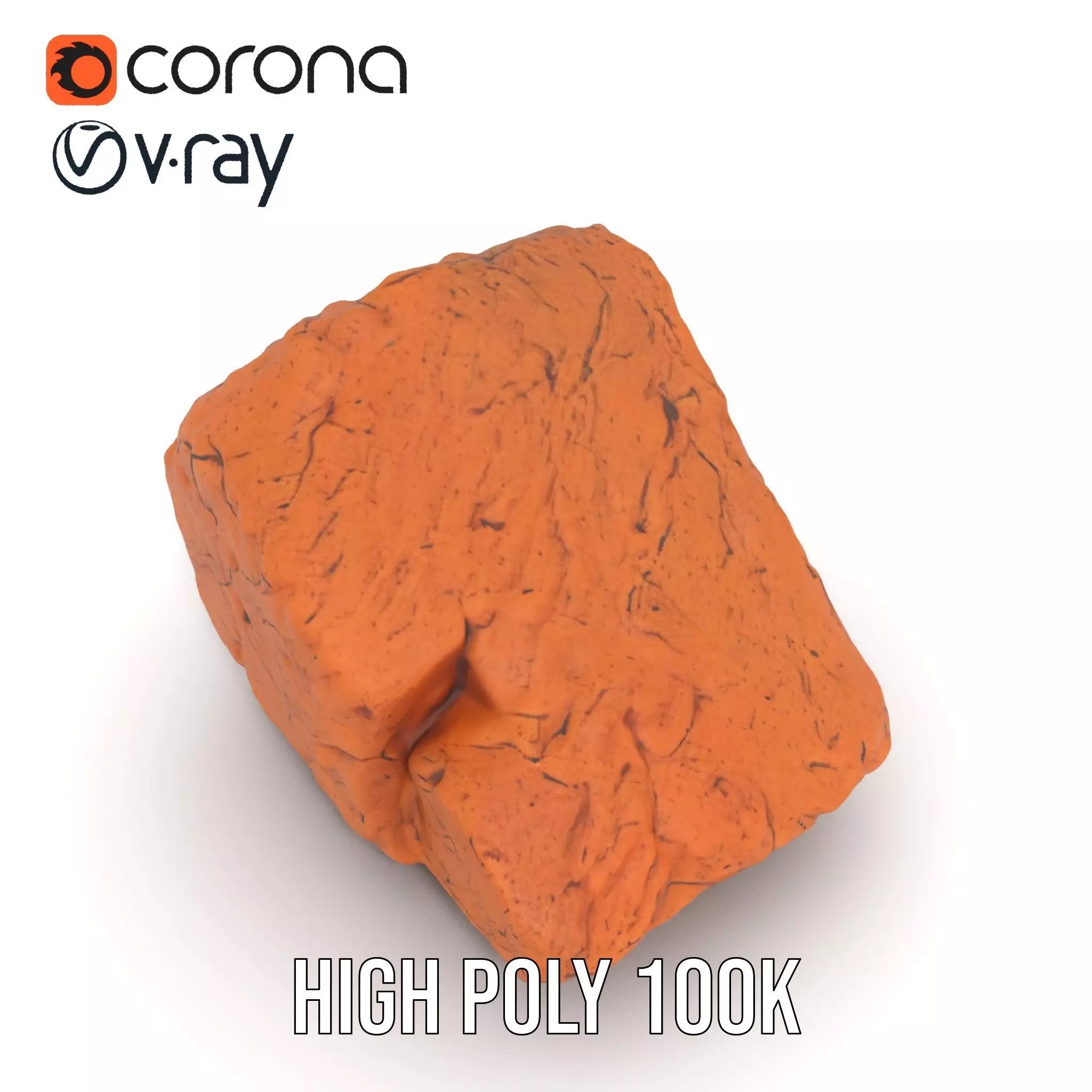 Rustic Clay Rock model pack Texture_20