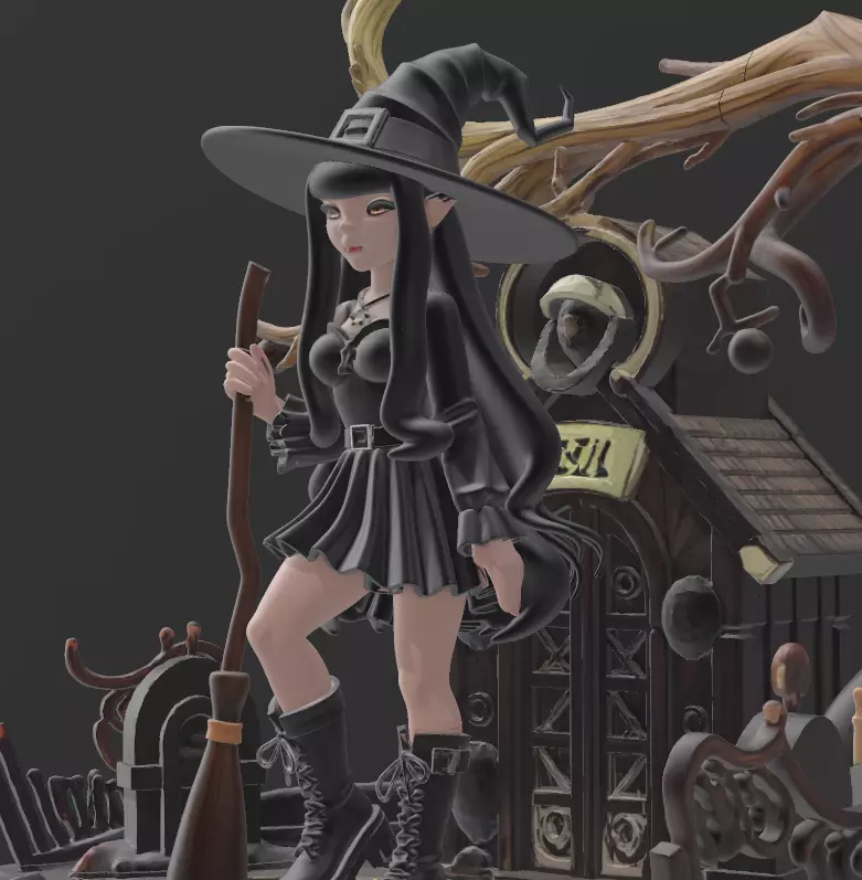 Teen Witch 3D print model_4