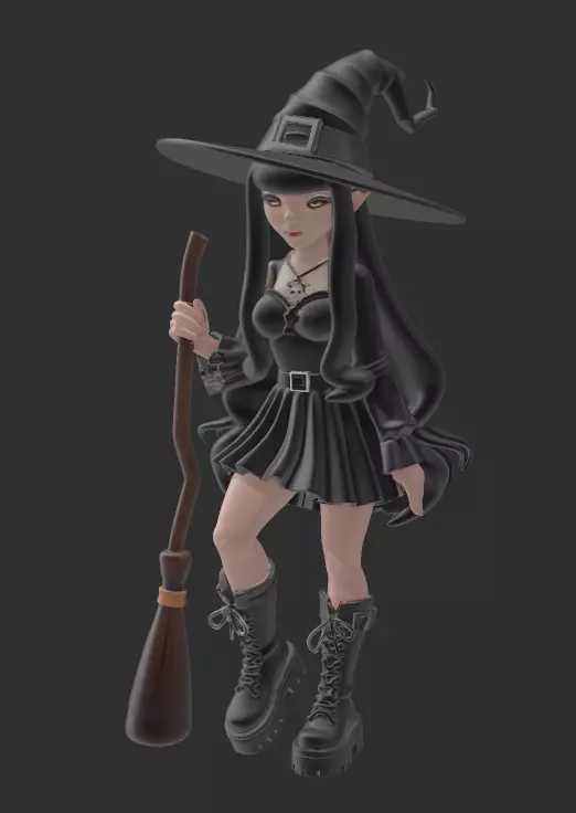 Teen Witch 3D print model_8
