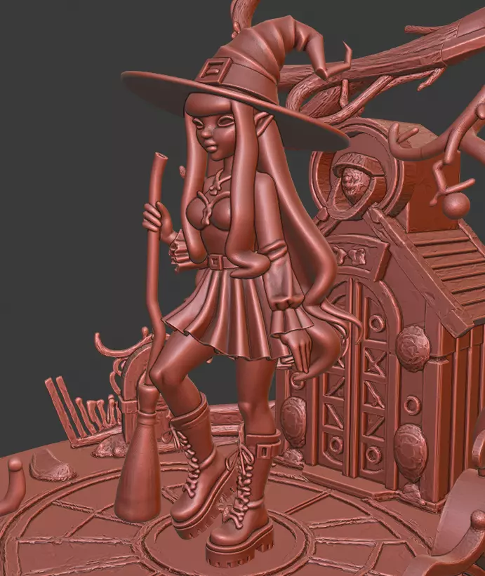 Teen Witch 3D print model_5