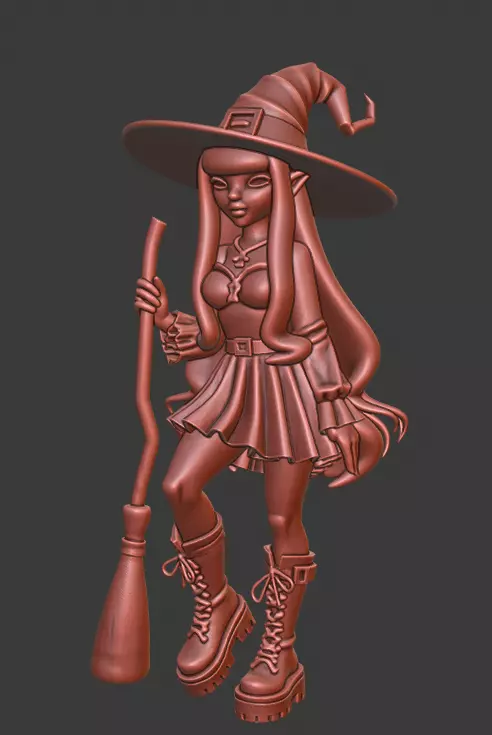 Teen Witch 3D print model_9