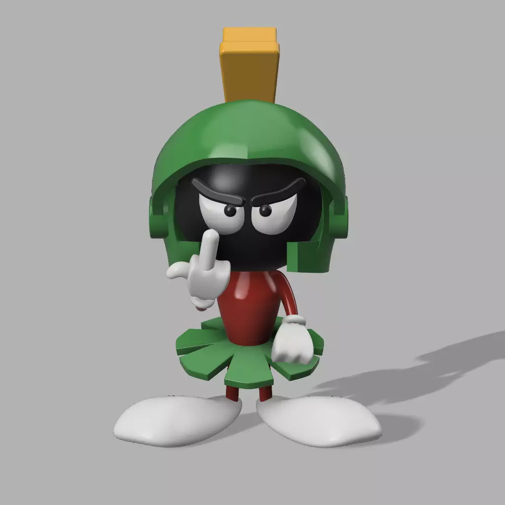 Marvin The Martian Free 3D print model