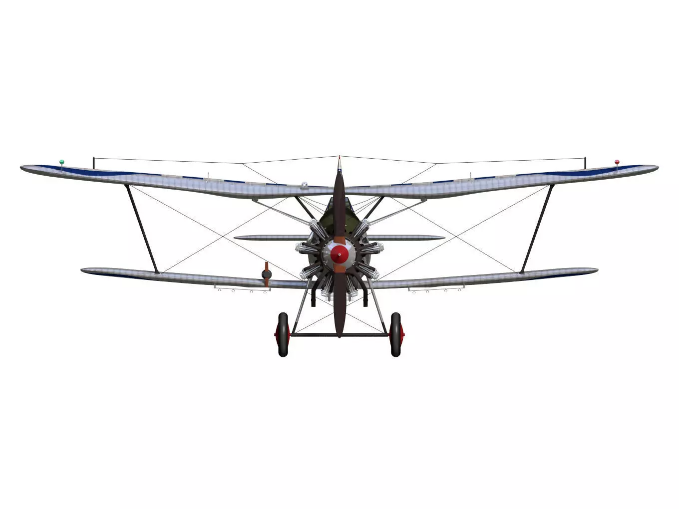 Bristol Bulldog Mk-II 3D model_11