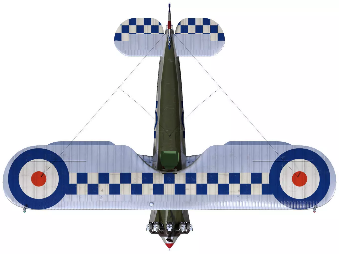Bristol Bulldog Mk-II 3D model_12
