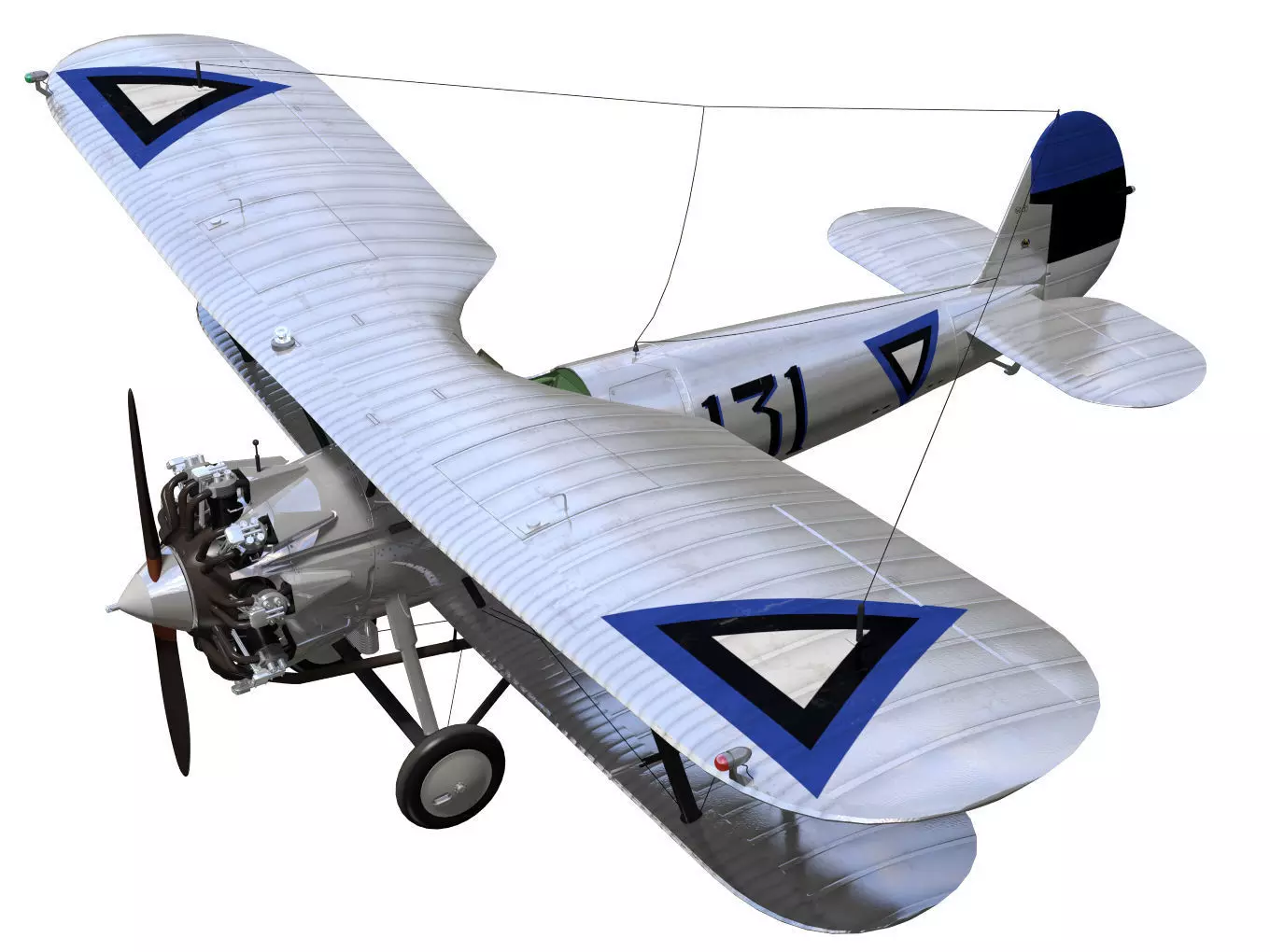 Bristol Bulldog Mk-II 3D model
