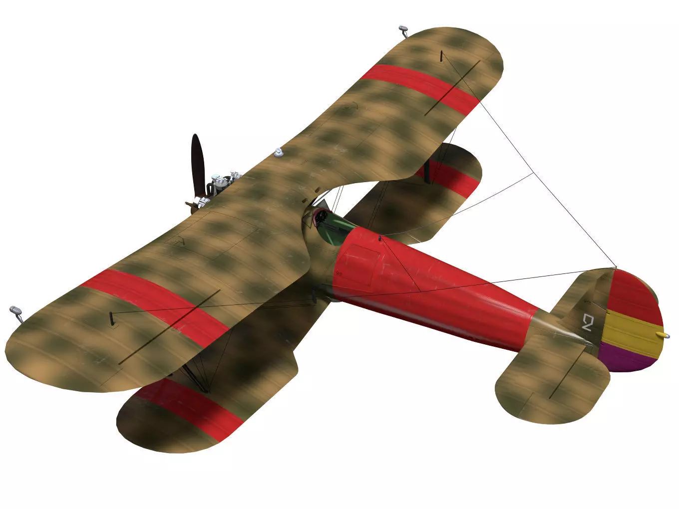 Bristol Bulldog Mk-II 3D model | CGTrader