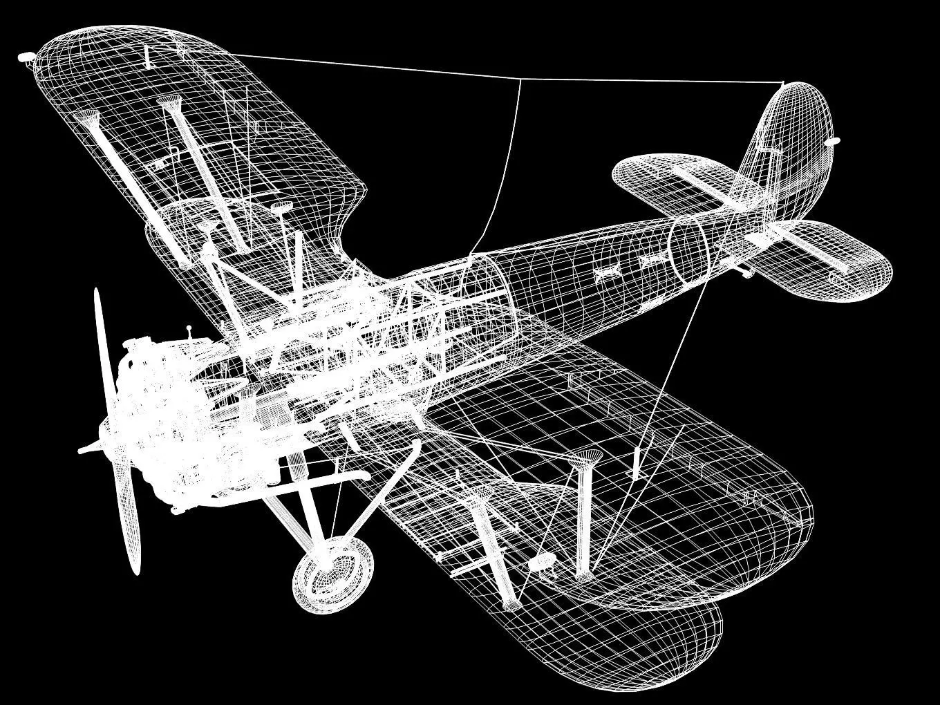 Bristol Bulldog Mk-II 3D model | CGTrader