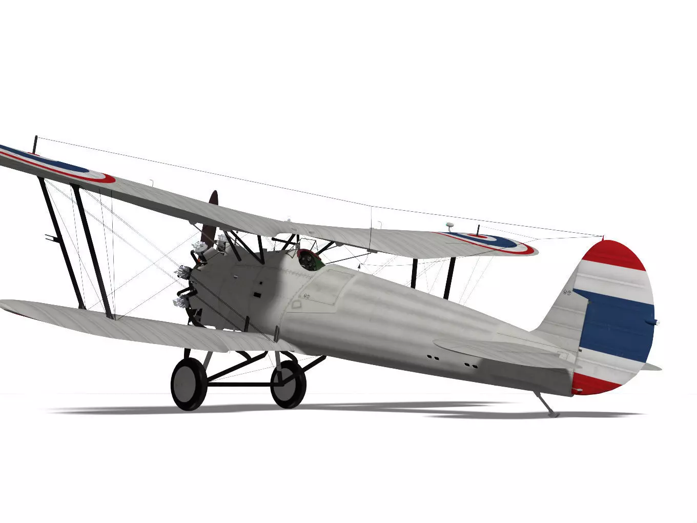 Bristol Bulldog Mk-II 3D model_7