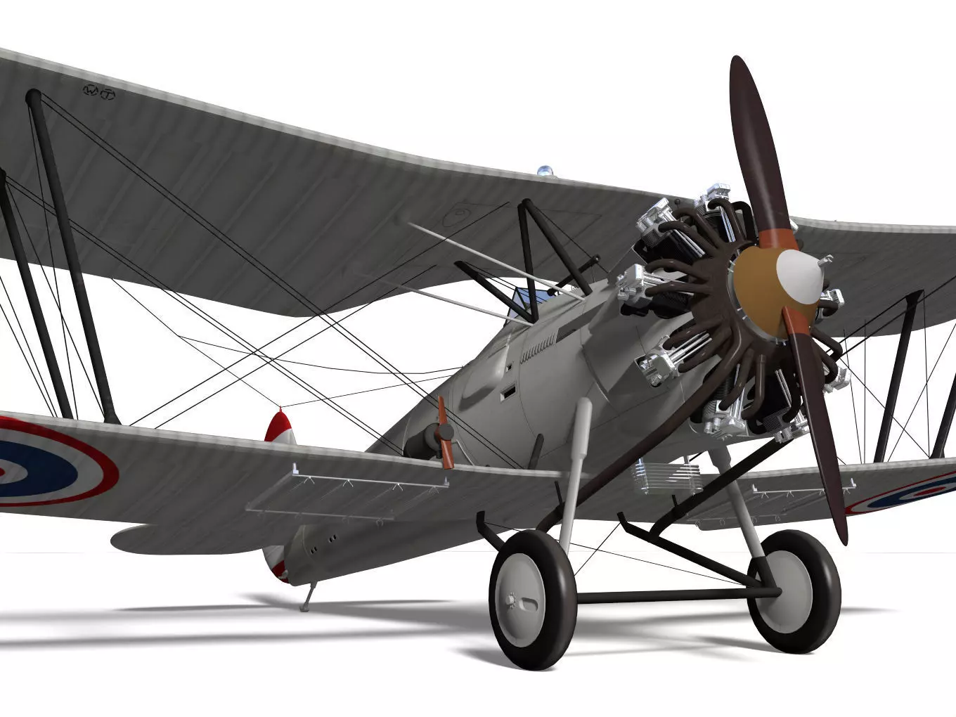 Bristol Bulldog Mk-II 3D model_8