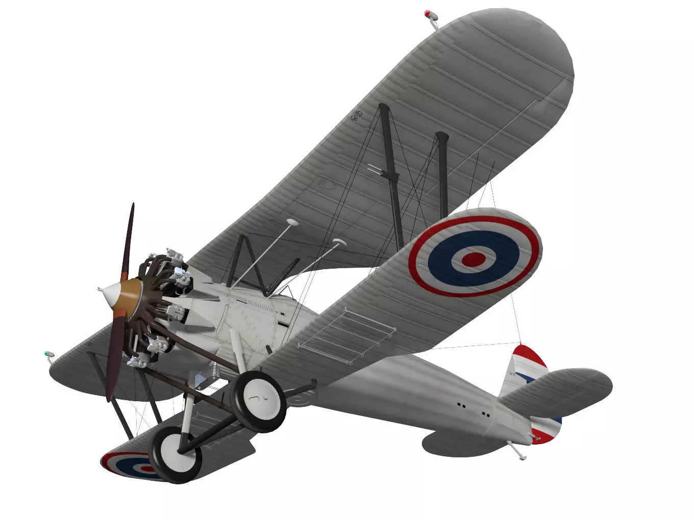 Bristol Bulldog Mk-II 3D model_3