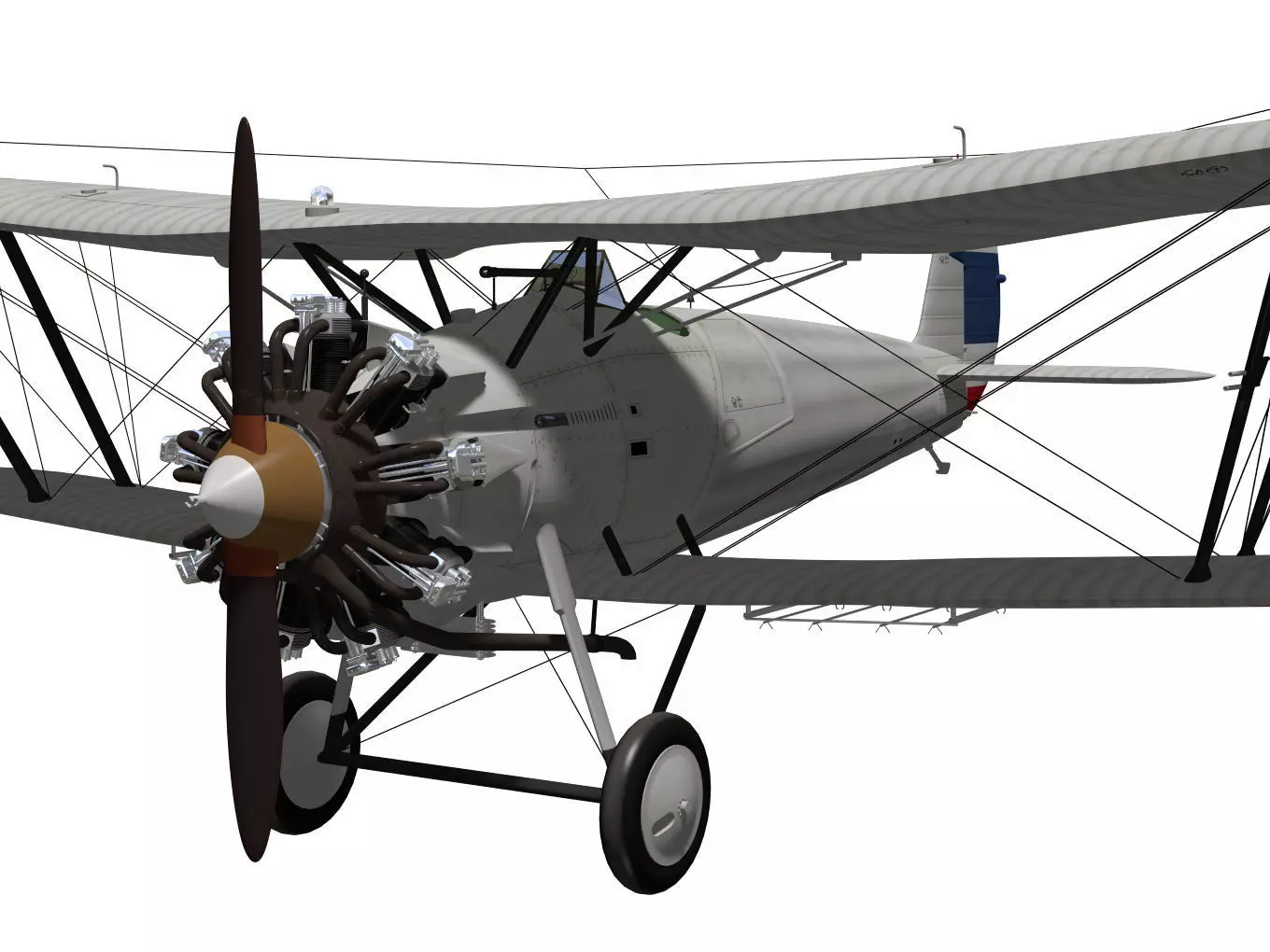 Bristol Bulldog Mk-II 3D model_4