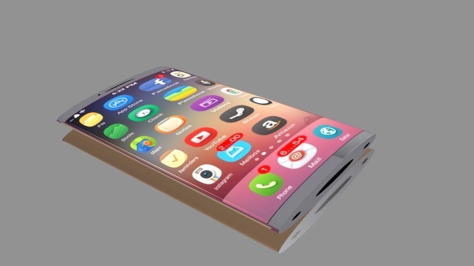 IPHONE CURVE Free 3D model_1