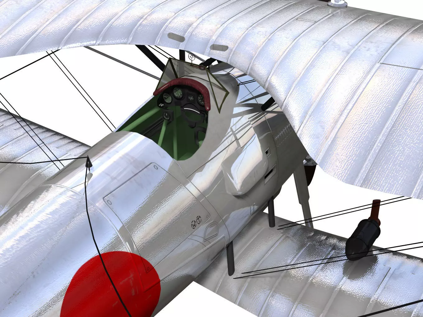 Bristol Bulldog Mk-II 3D model_5