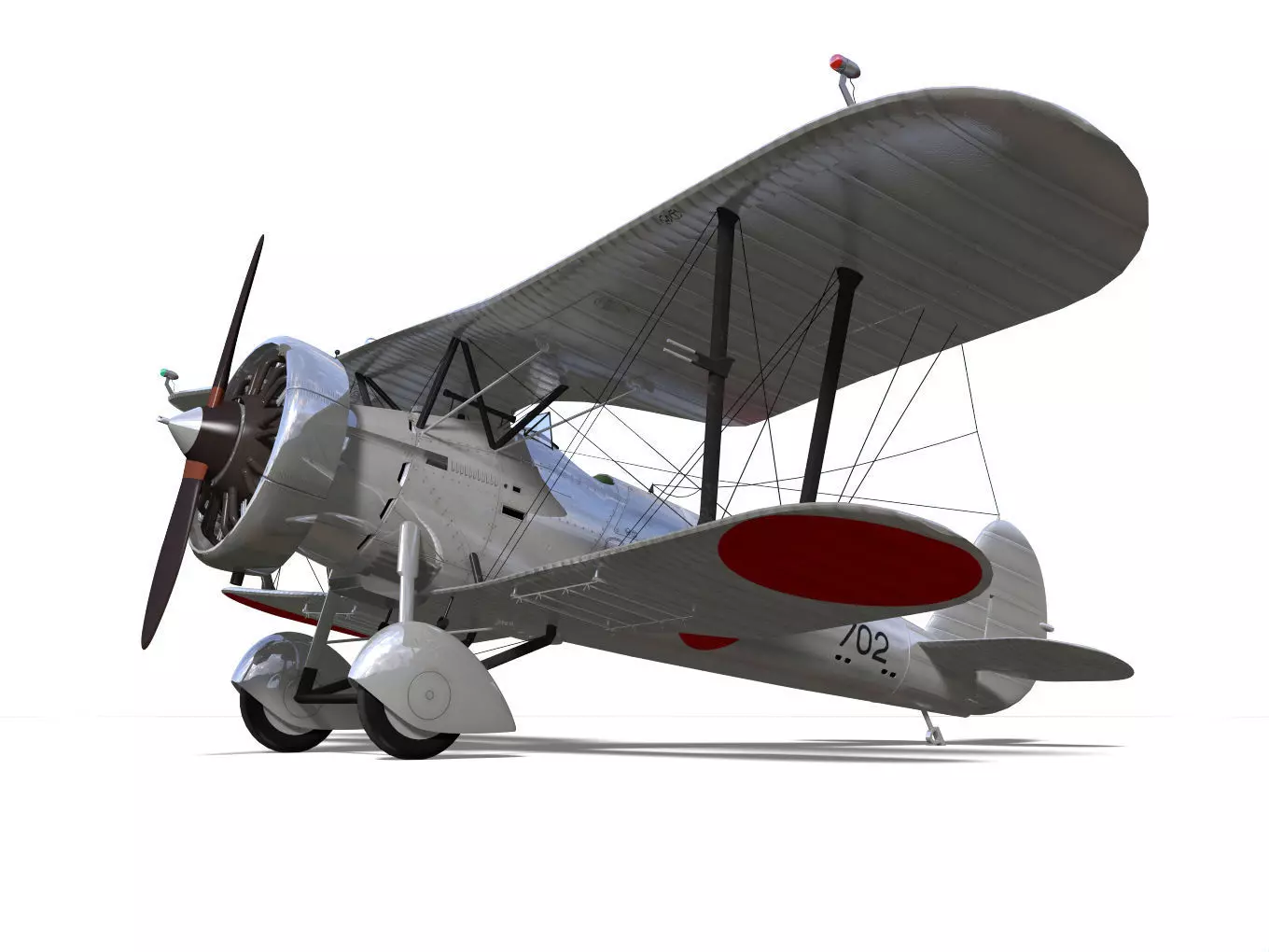 Bristol Bulldog Mk-II 3D model_6