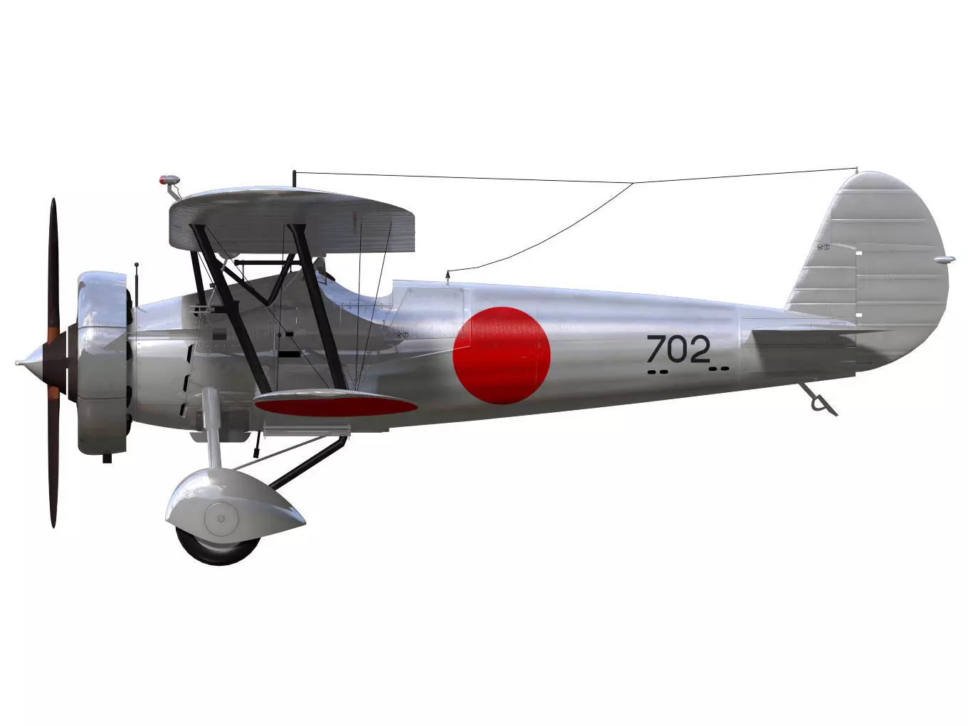 Bristol Bulldog Mk-II 3D model_9