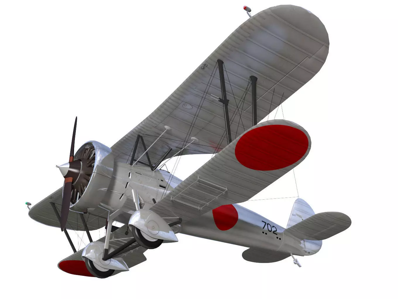 Bristol Bulldog Mk-II 3D model_3