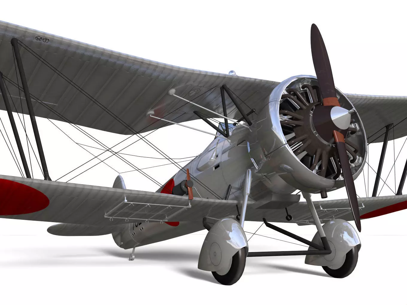 Bristol Bulldog Mk-II 3D model_8