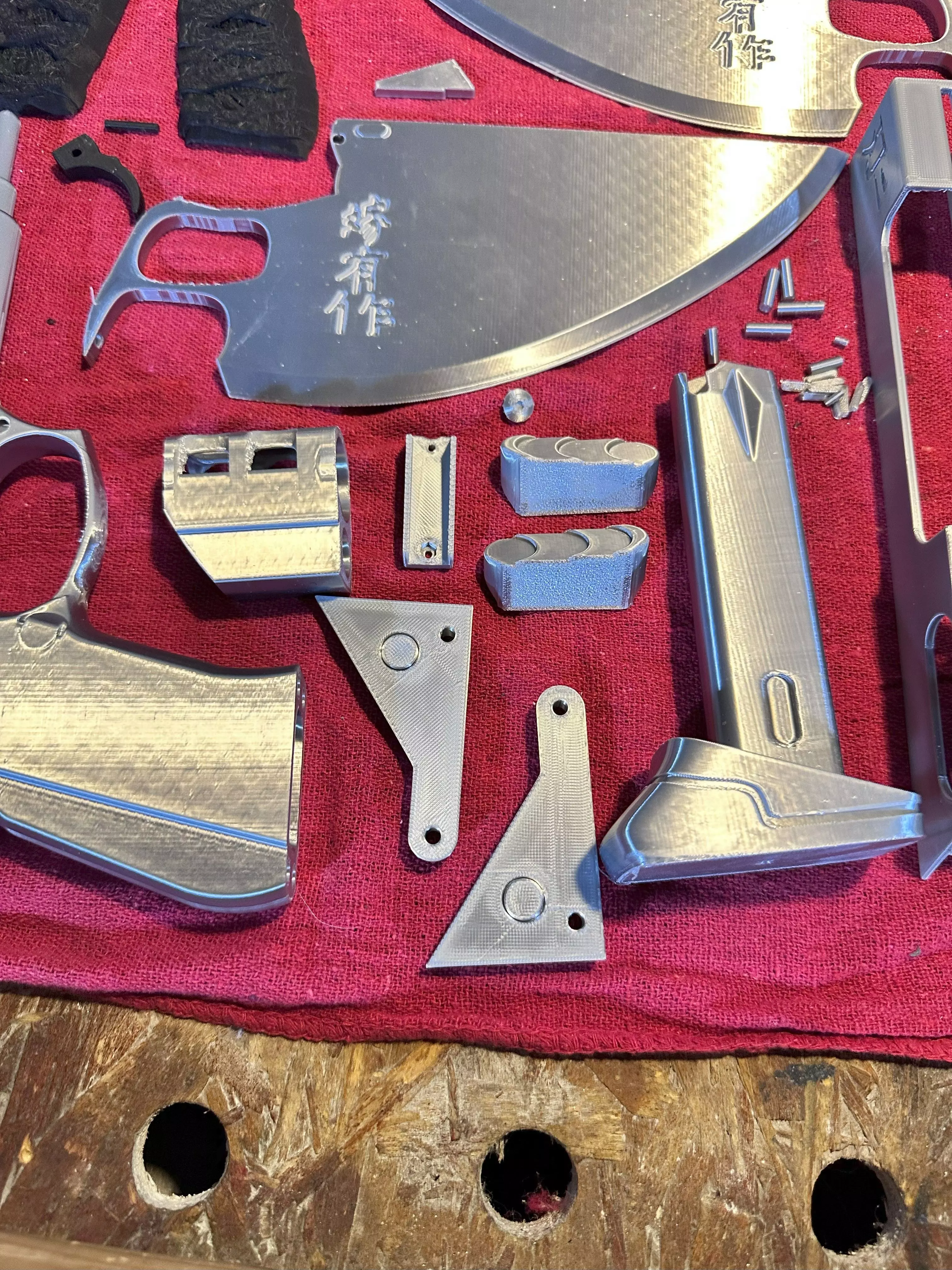 Blade 2 Beretta Prop - Ron Perlman - Reinhardt 3D print model_14