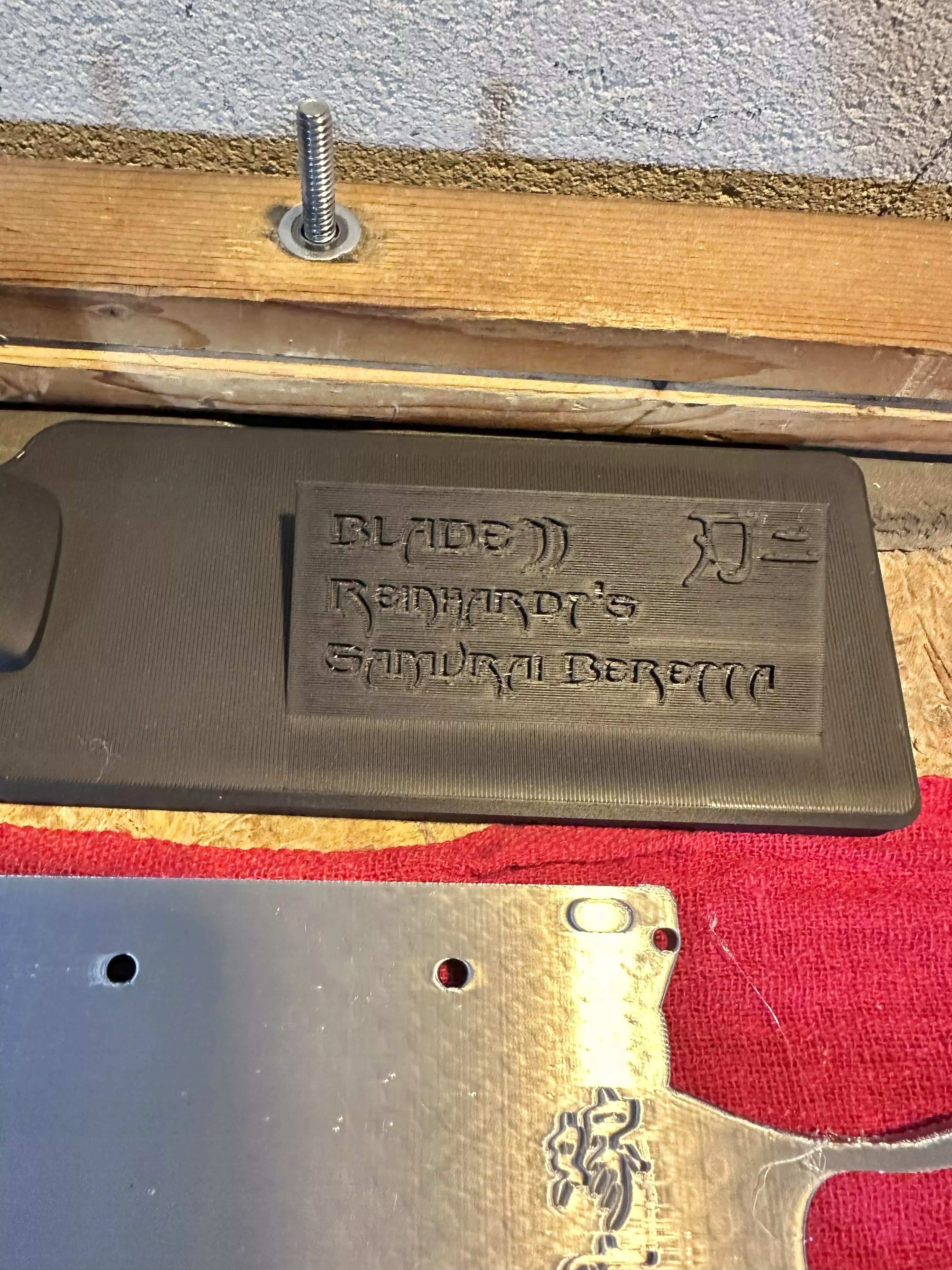 Blade 2 Beretta Prop - Ron Perlman - Reinhardt 3D print model_18