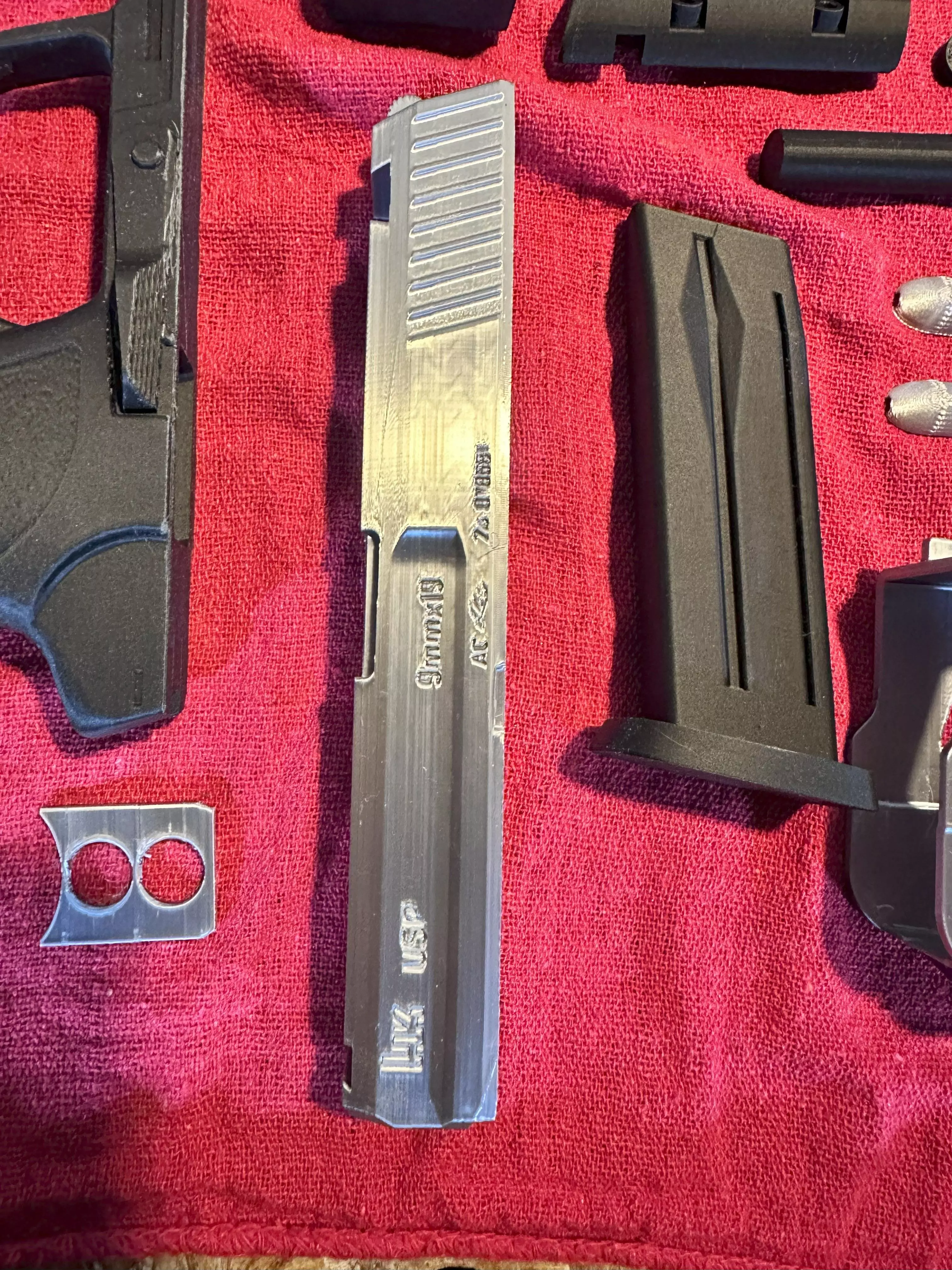 Blade 2 Live Fire USP Match Prop w LAM - Wesley Snipes 3D print model_4