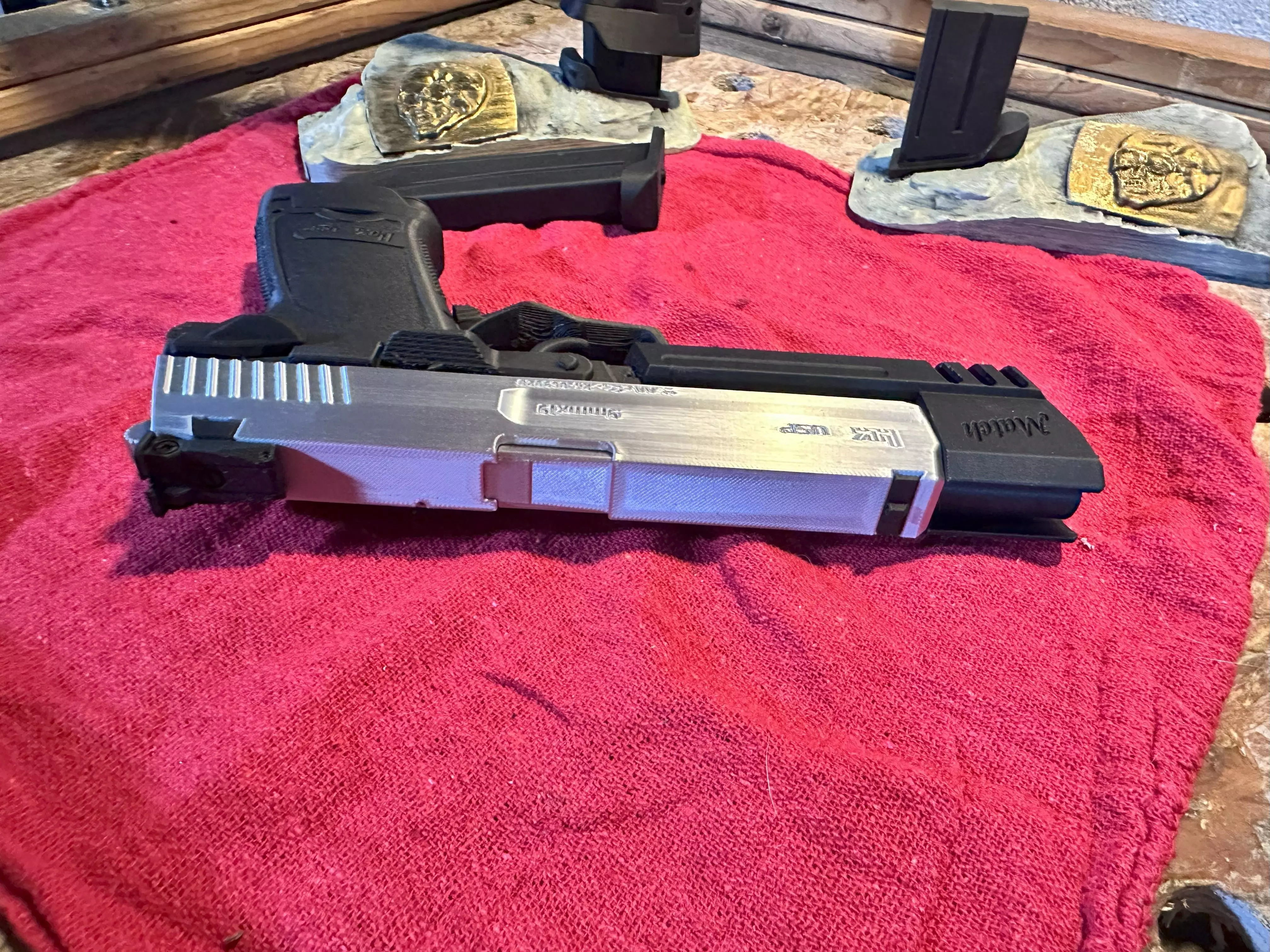 Tomb Raider Lara Croft Match USP Prop Set 3D print model_7