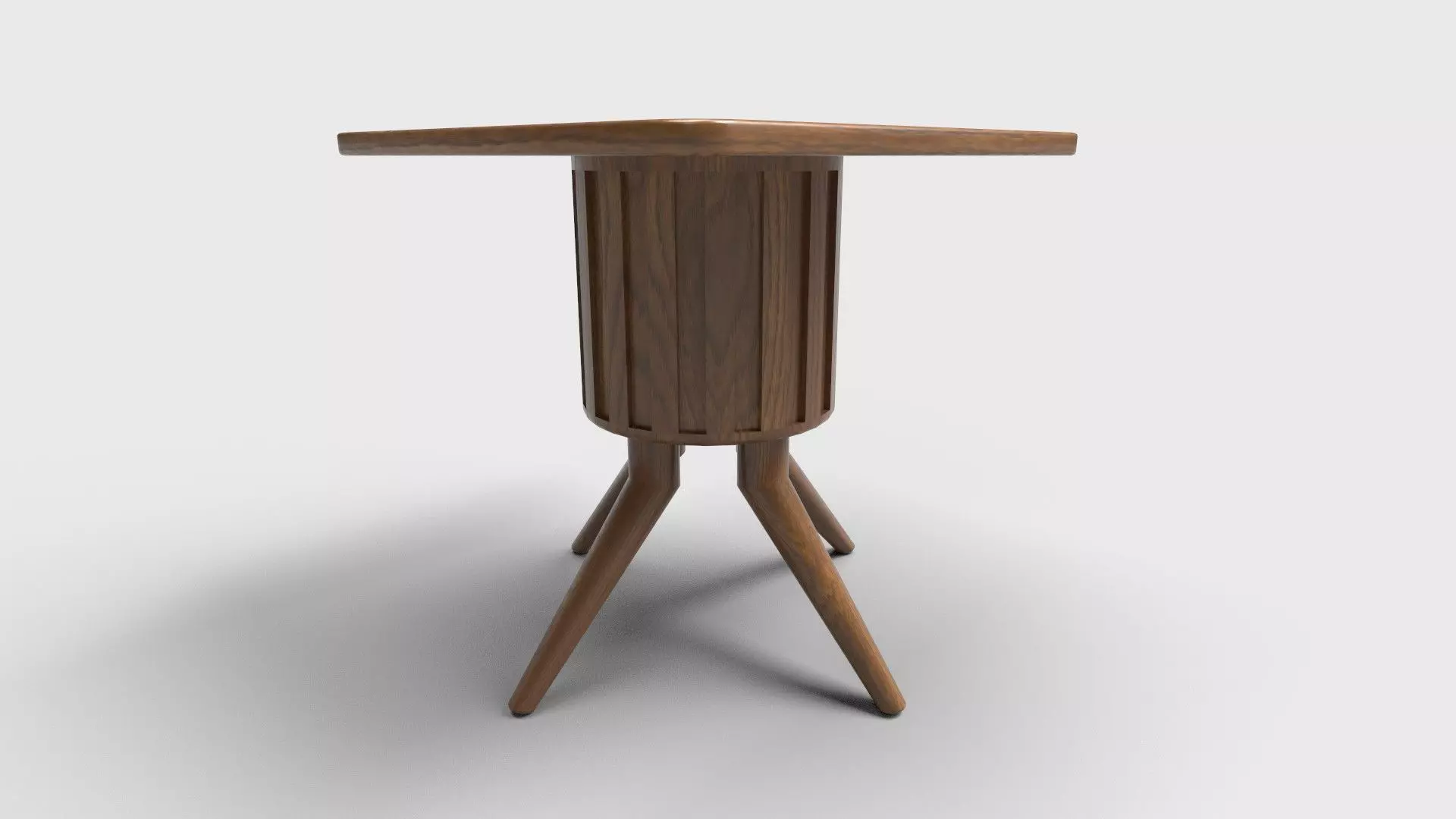 Square Table CG37 3D model_1