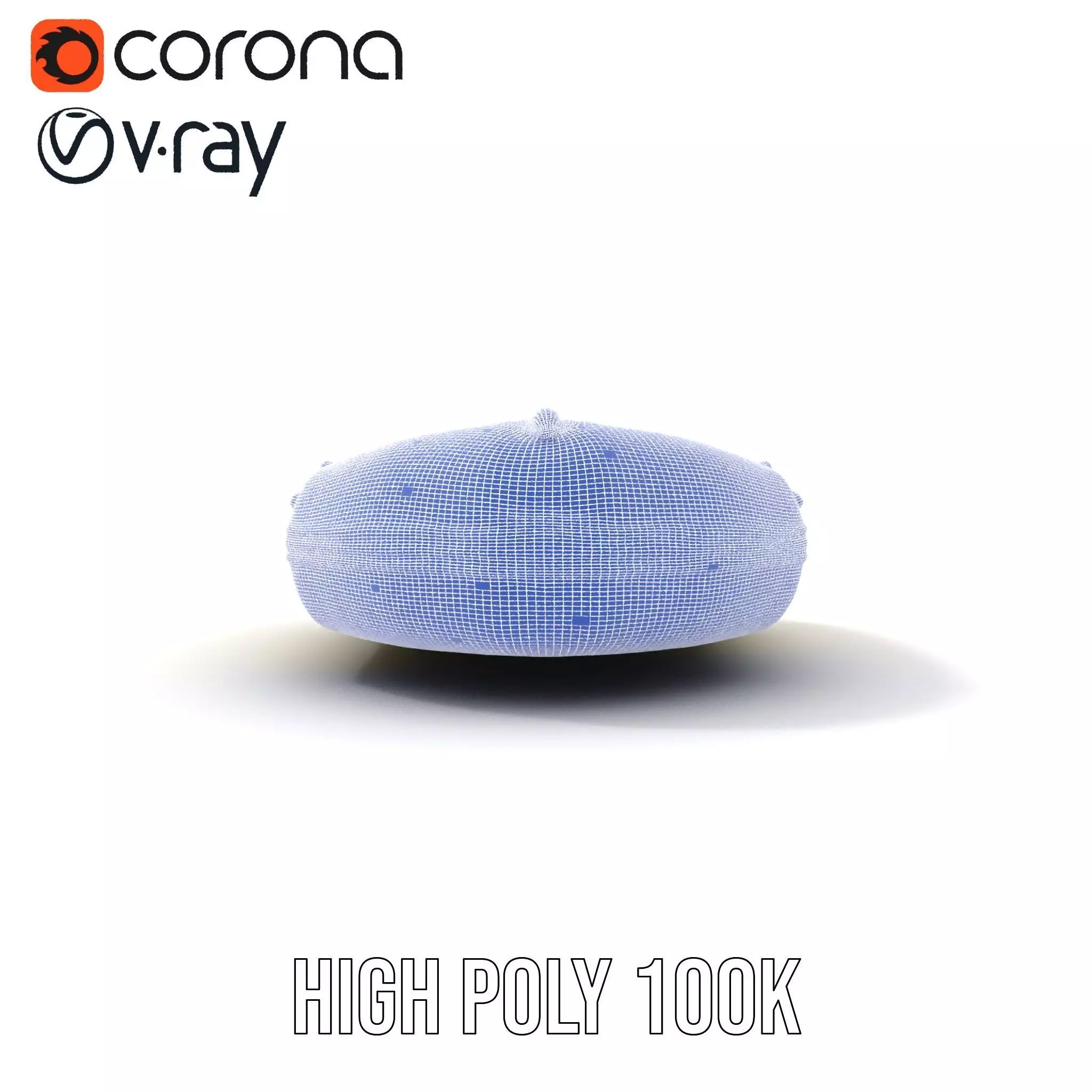 Yellow Inflatable Raft model pack Low-poly 3D model_33