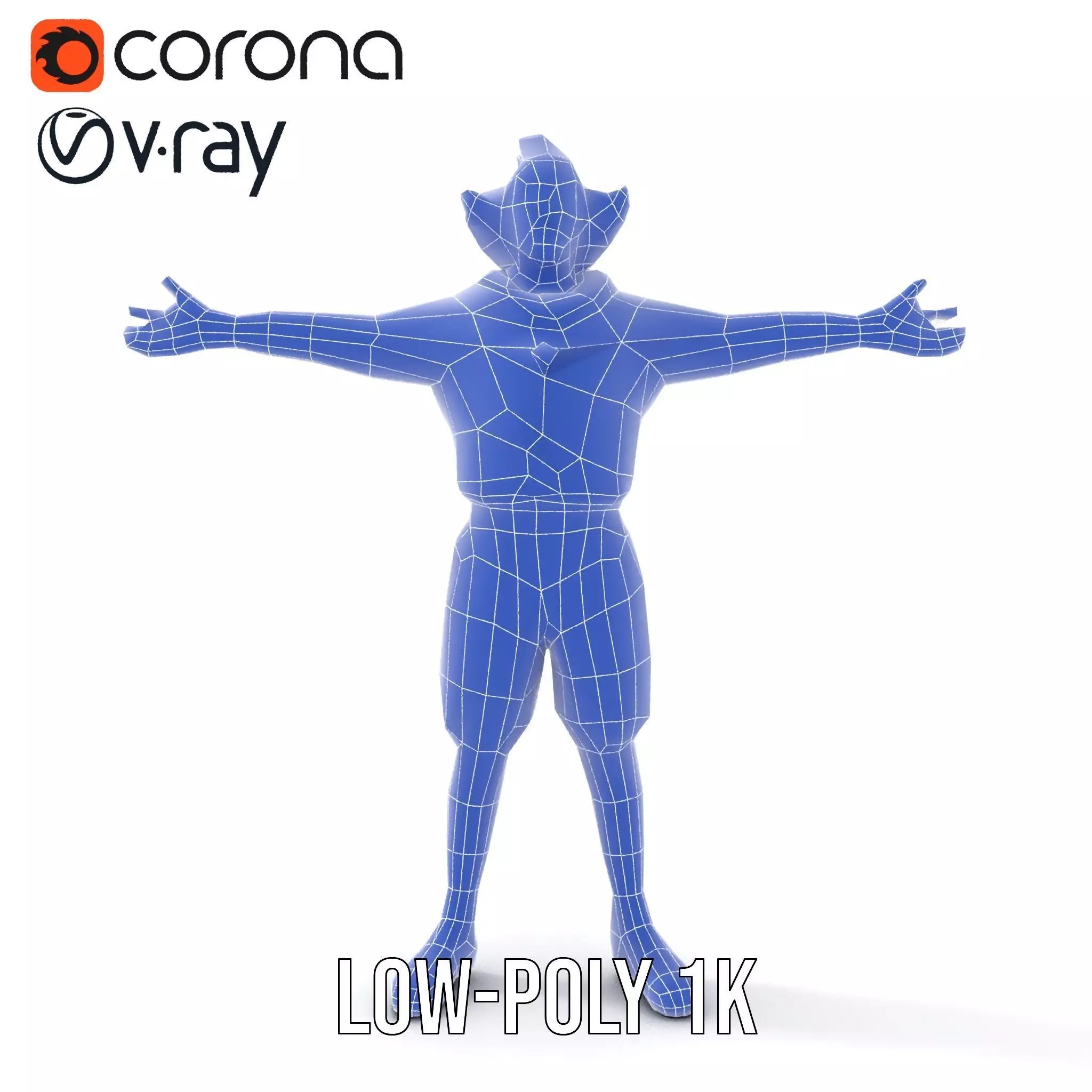 Vibrant Clown Character model pack Low-poly 3D model_28