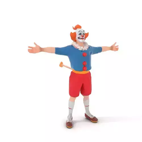 Vibrant Clown Character model pack