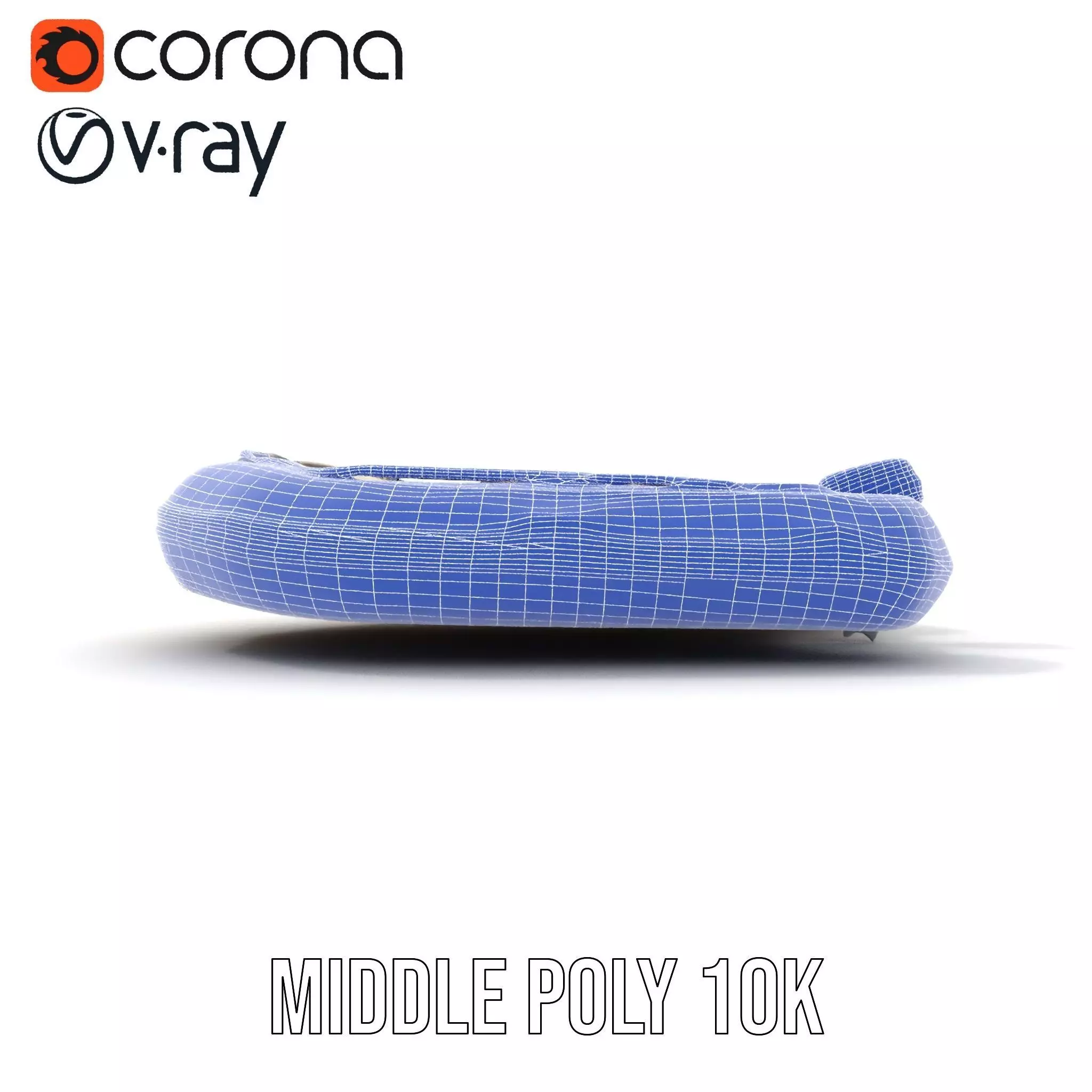 Ivory Inflatable Boat model pack Low-poly 3D model_24