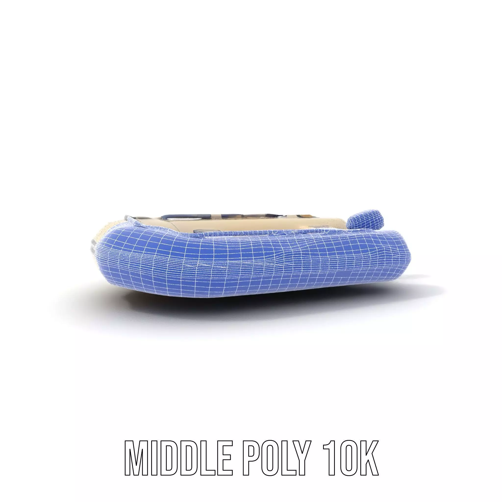 Ivory Inflatable Boat model pack Low-poly 3D model_21