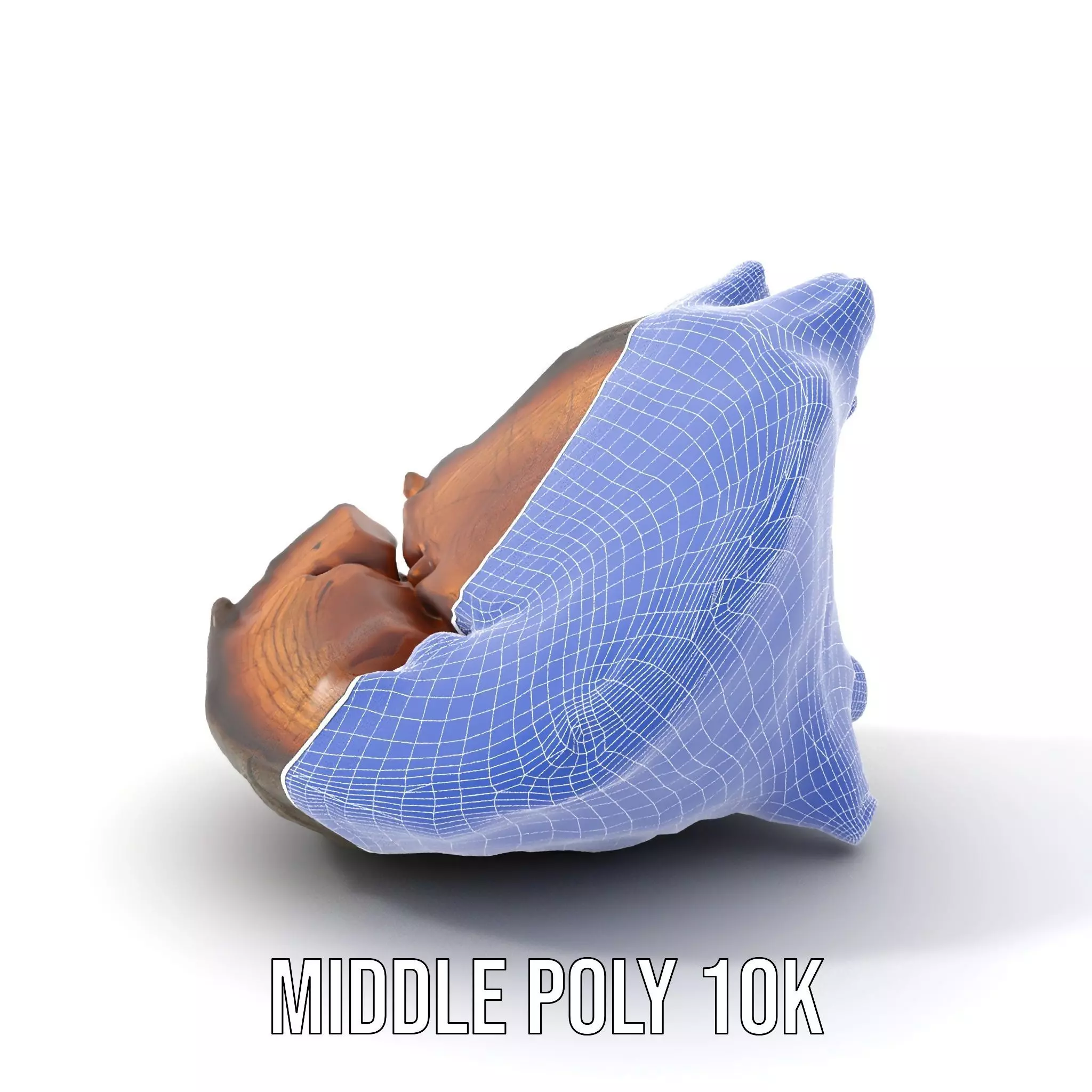Textured Wooden Log model pack Low-poly 3D model_13