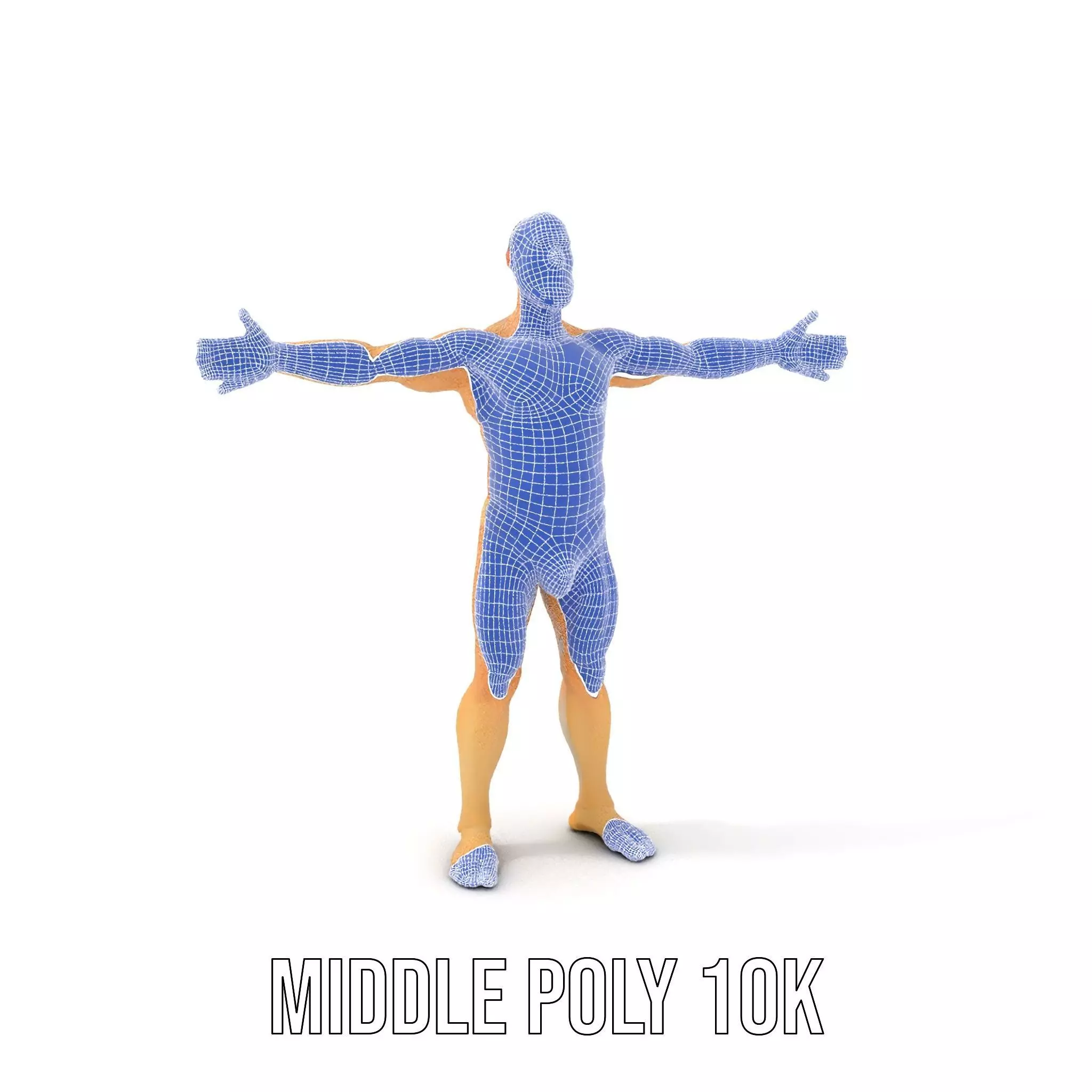 Textured Humanoid Creature model pack Low-poly 3D model_23