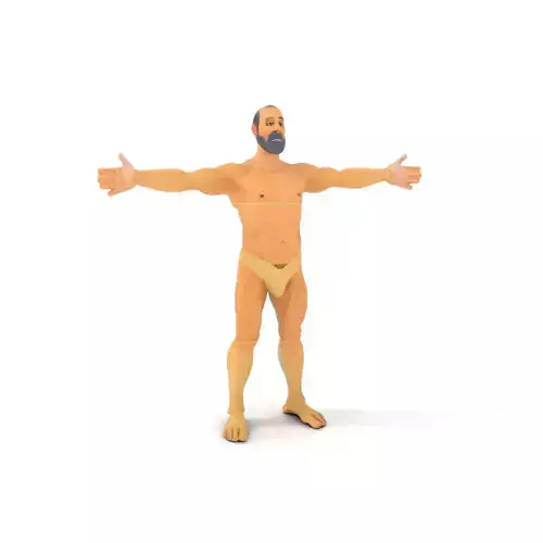 Textured Humanoid Creature model pack Low-poly 3D model