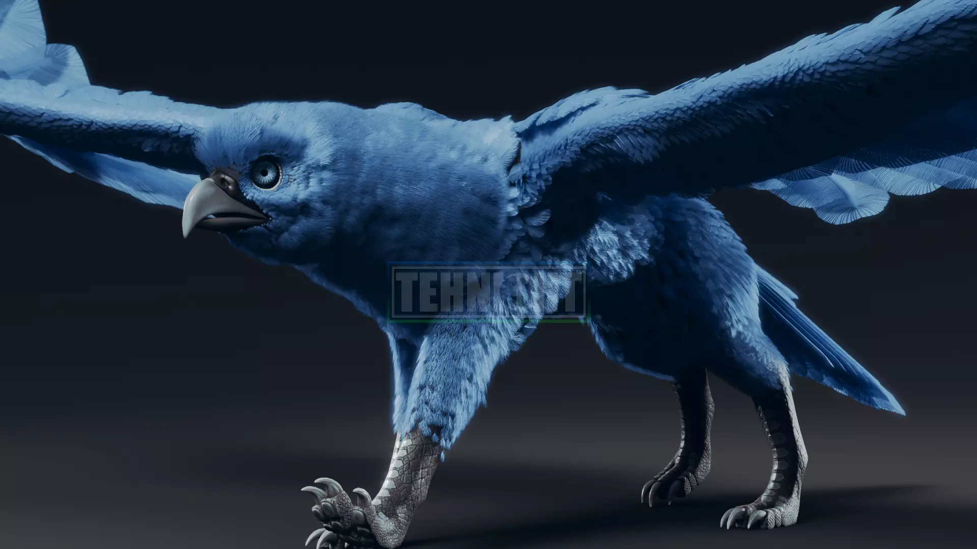 Griffin 3D model_0