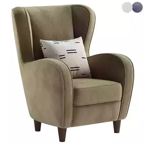 Giulietta Accent Chair 3D model