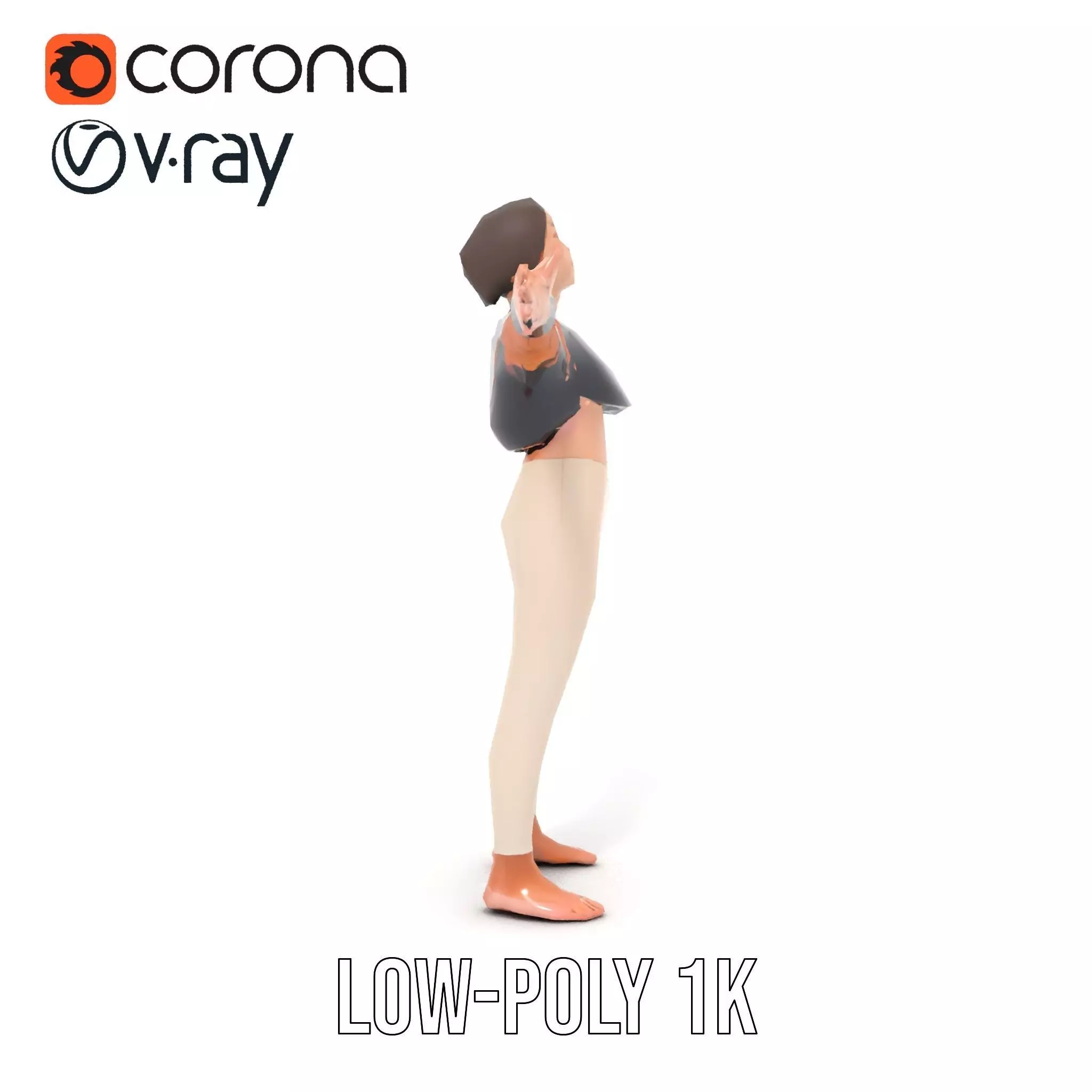 Stylish Autumn Apparel model pack Low-poly 3D model_14