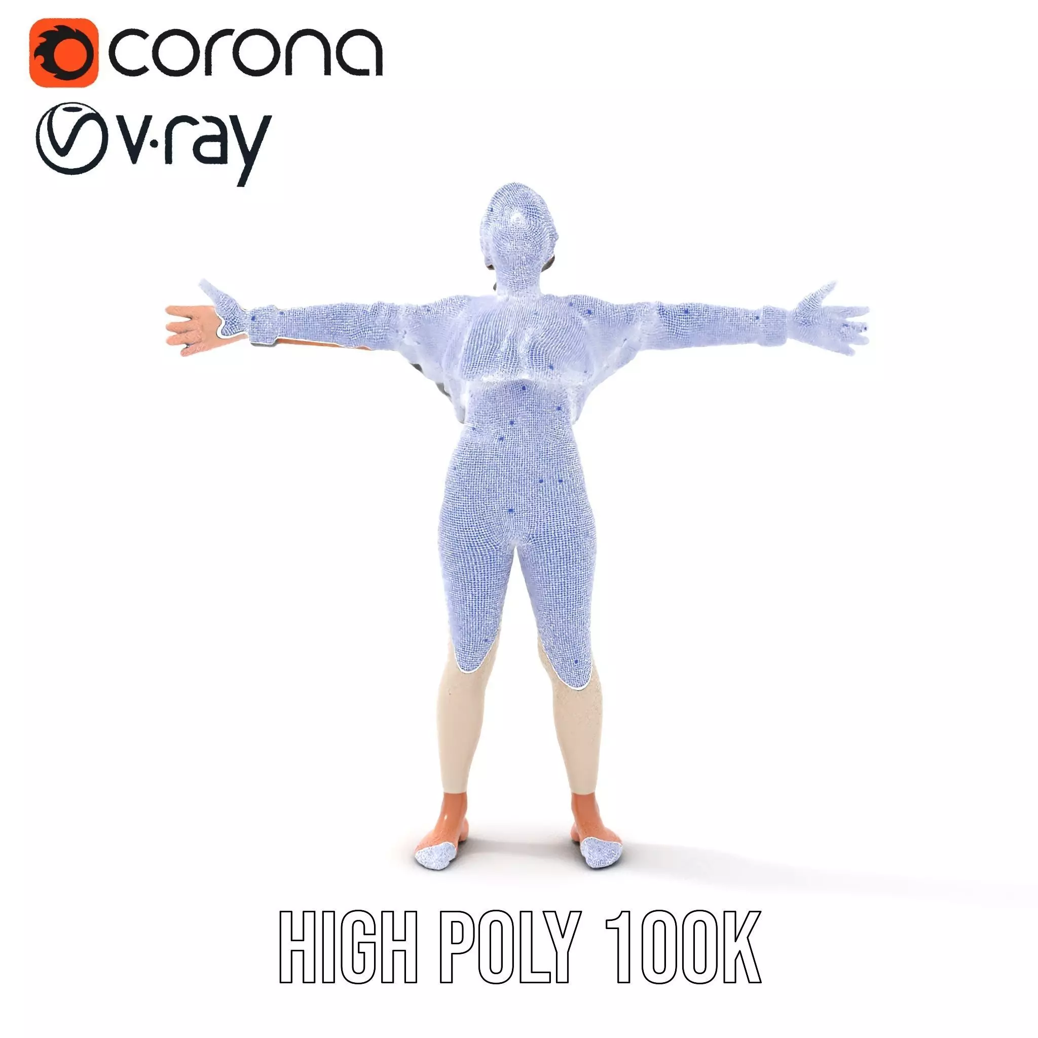 Stylish Autumn Apparel model pack Low-poly 3D model_33