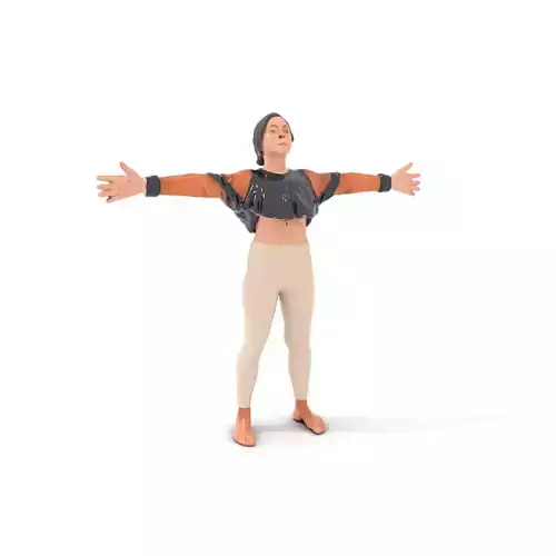 Stylish Autumn Apparel model pack Low-poly 3D model