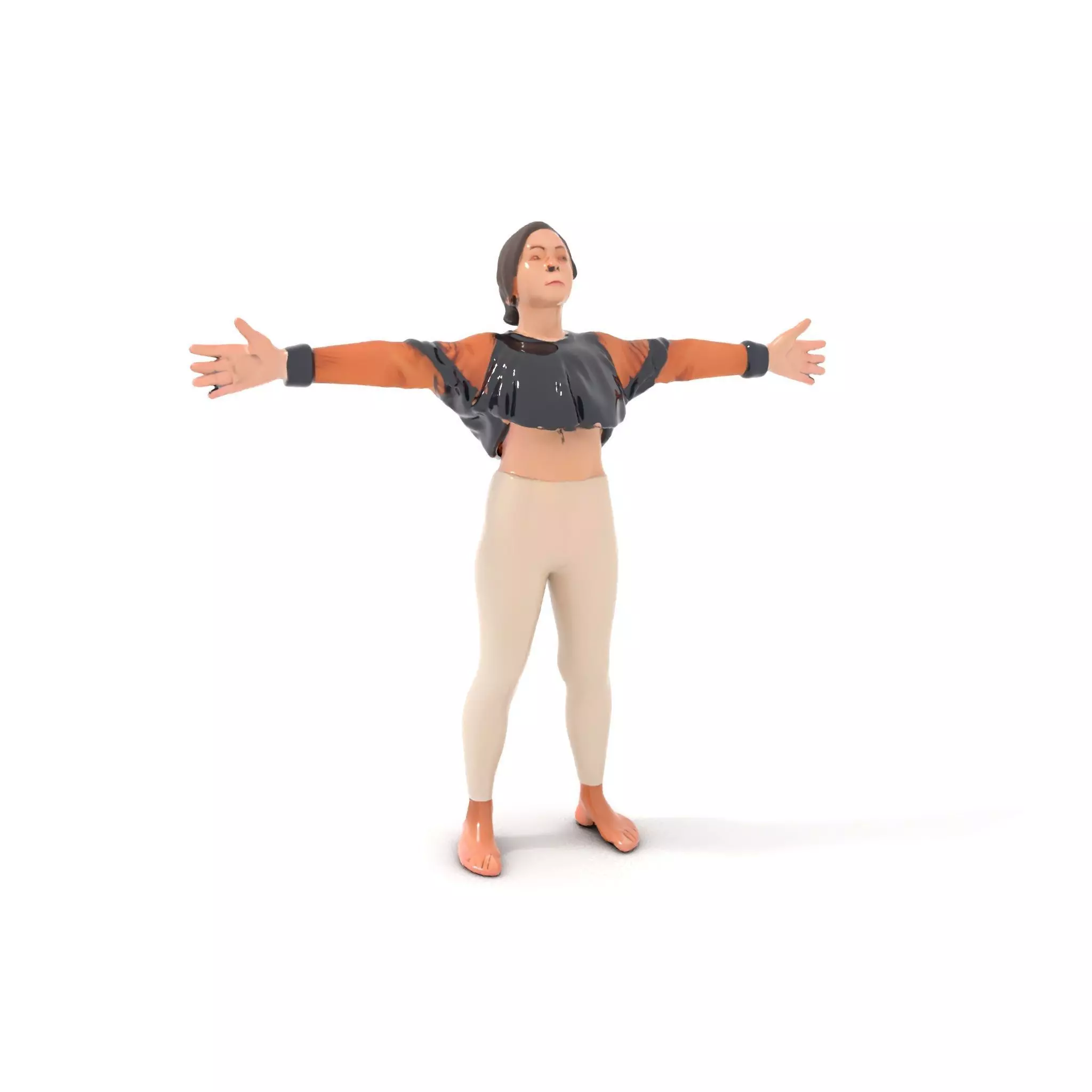 Stylish Autumn Apparel model pack Low-poly 3D model_0