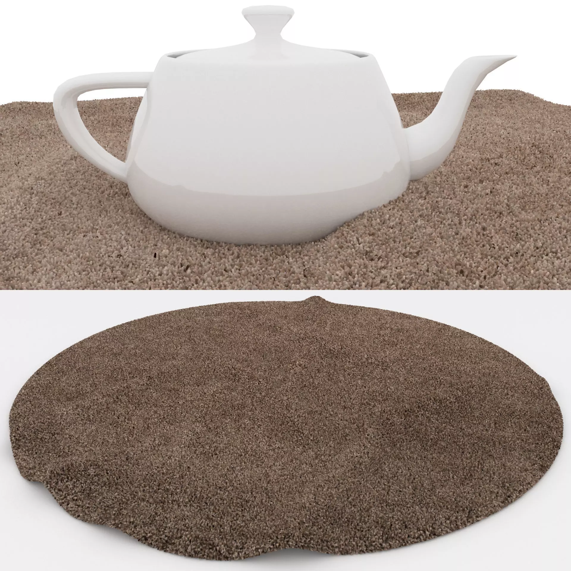 Rugs No 1049 Low-poly 3D model_1