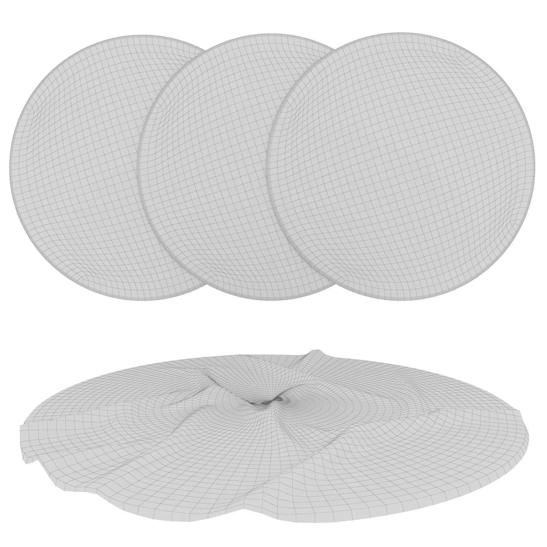 Rugs No 1049 Low-poly 3D model_9