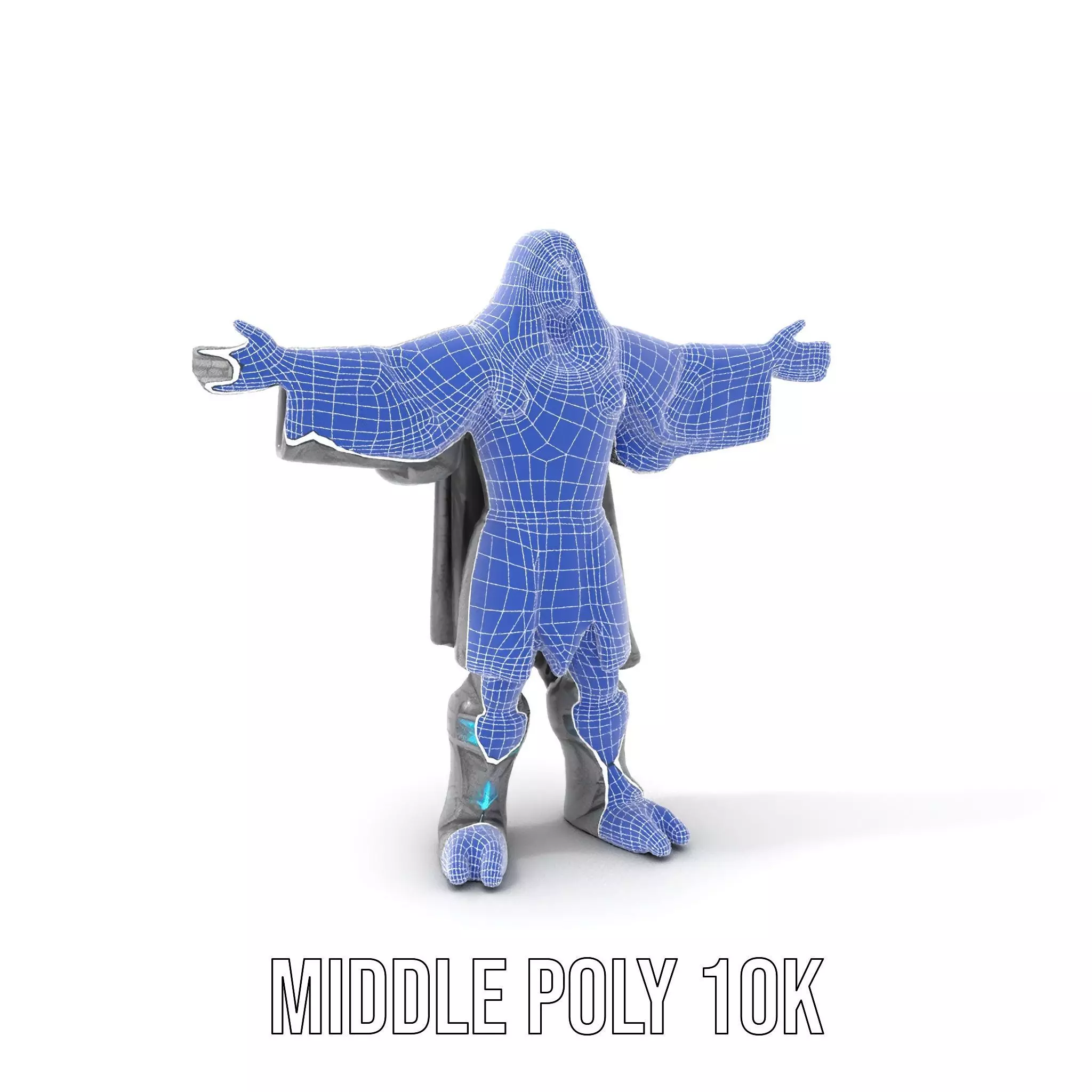 Mystic Stone Wizard model pack Low-poly 3D model_26