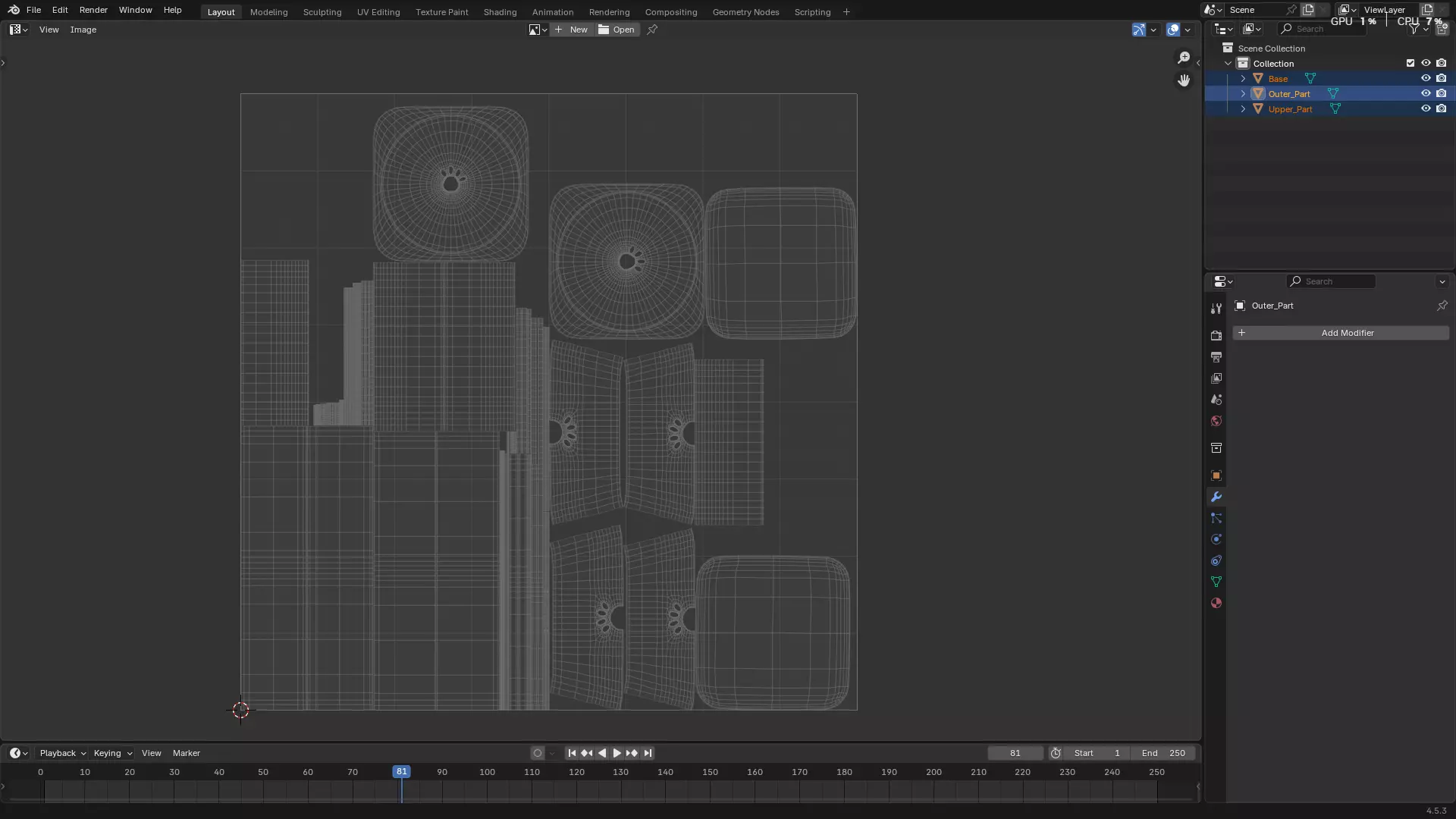 Pet Water Bowl 3D model_70